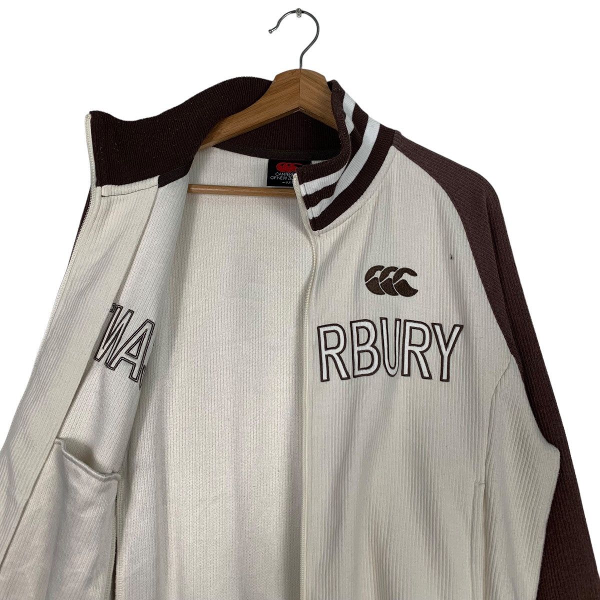 Canterbury of New Zealand CONTERBURY Spellout Big Logo Zipper Sweater Jacket #0140-C7 Size US M / EU 48-50 / 2 - 11 Thumbnail
