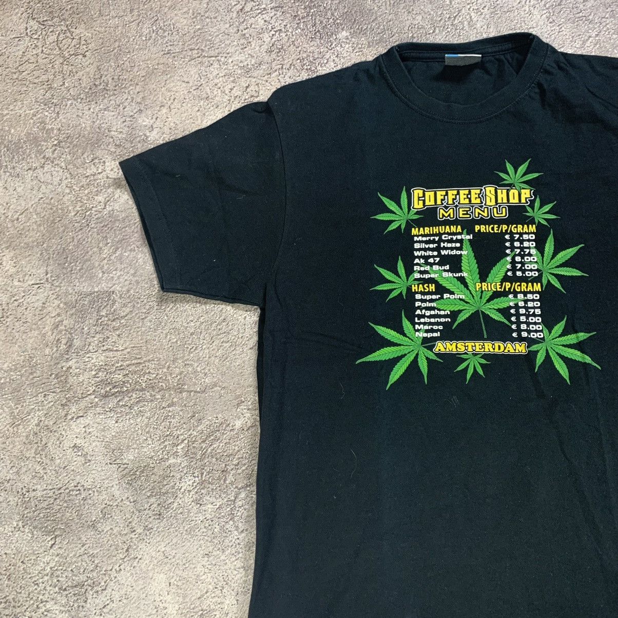 Vintage VINTAGE Y2K ADULT DRUGS JOINT CANNABIS SMOKE WEED TEE 90S Size US M / EU 48-50 / 2 - 3 Thumbnail