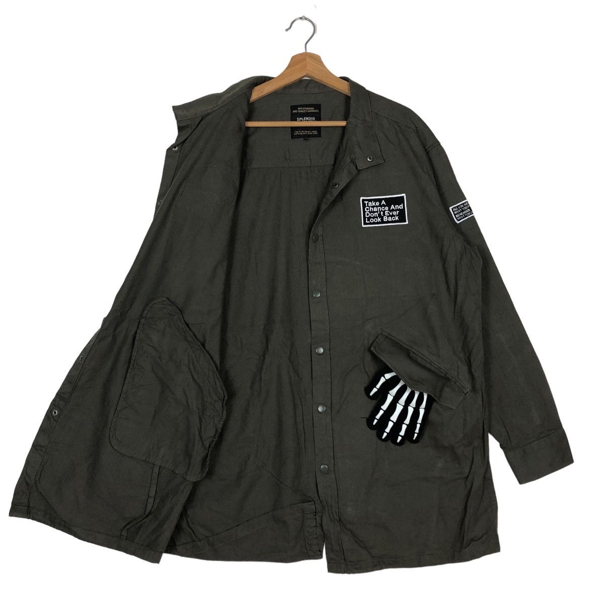 Japanese Brand 🔥Punk Style Design Jacket Full Print Inspire Rick Owens Size US M / EU 48-50 / 2 - 9 Thumbnail