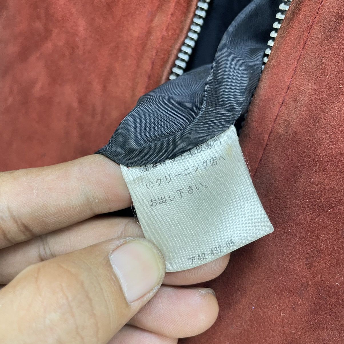 Genuine Leather 💥Vintage Japanese Brand Suede Life Bomber Sheep Skin Jacket Size US M / EU 48-50 / 2 - 9 Thumbnail