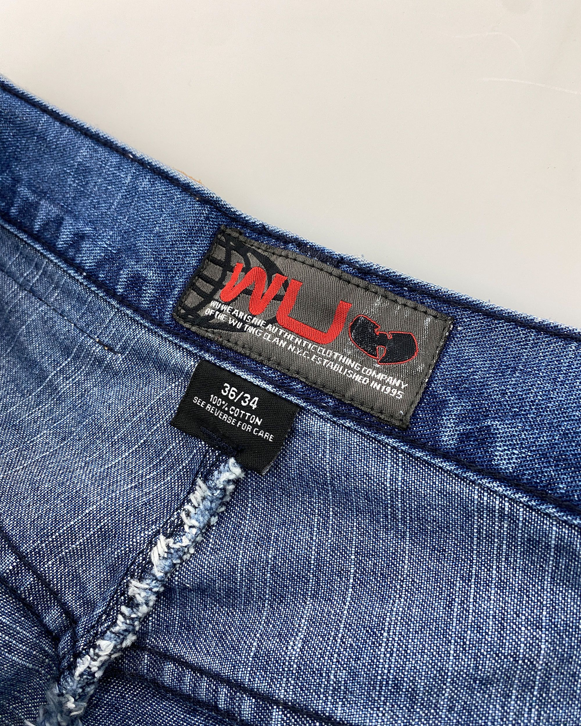 Wu-Tang Clan 1990s Wu-Tang Clan Baggy Denim Size US 36 / EU 52 - 9 Thumbnail