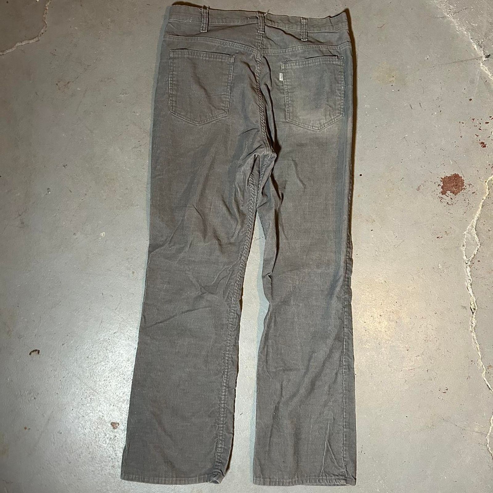 Levi's 80s grey levis corduroy pants Size US 34 / EU 50 - 1 Thumbnail
