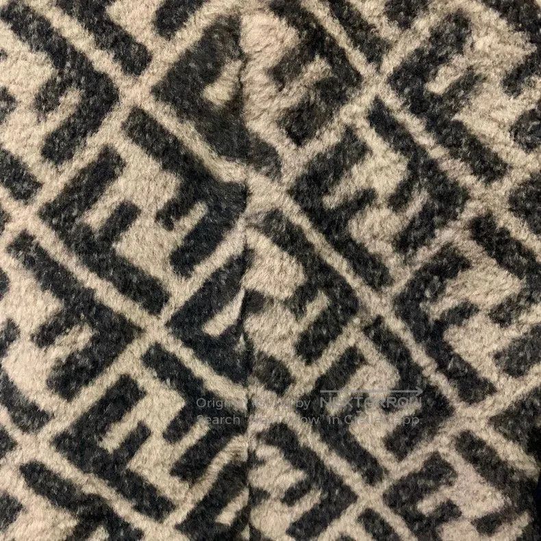 Fendi Fendi FF Monogram Shearling Wool Jacket. Size US XL / EU 56 / 4 - 7 Thumbnail