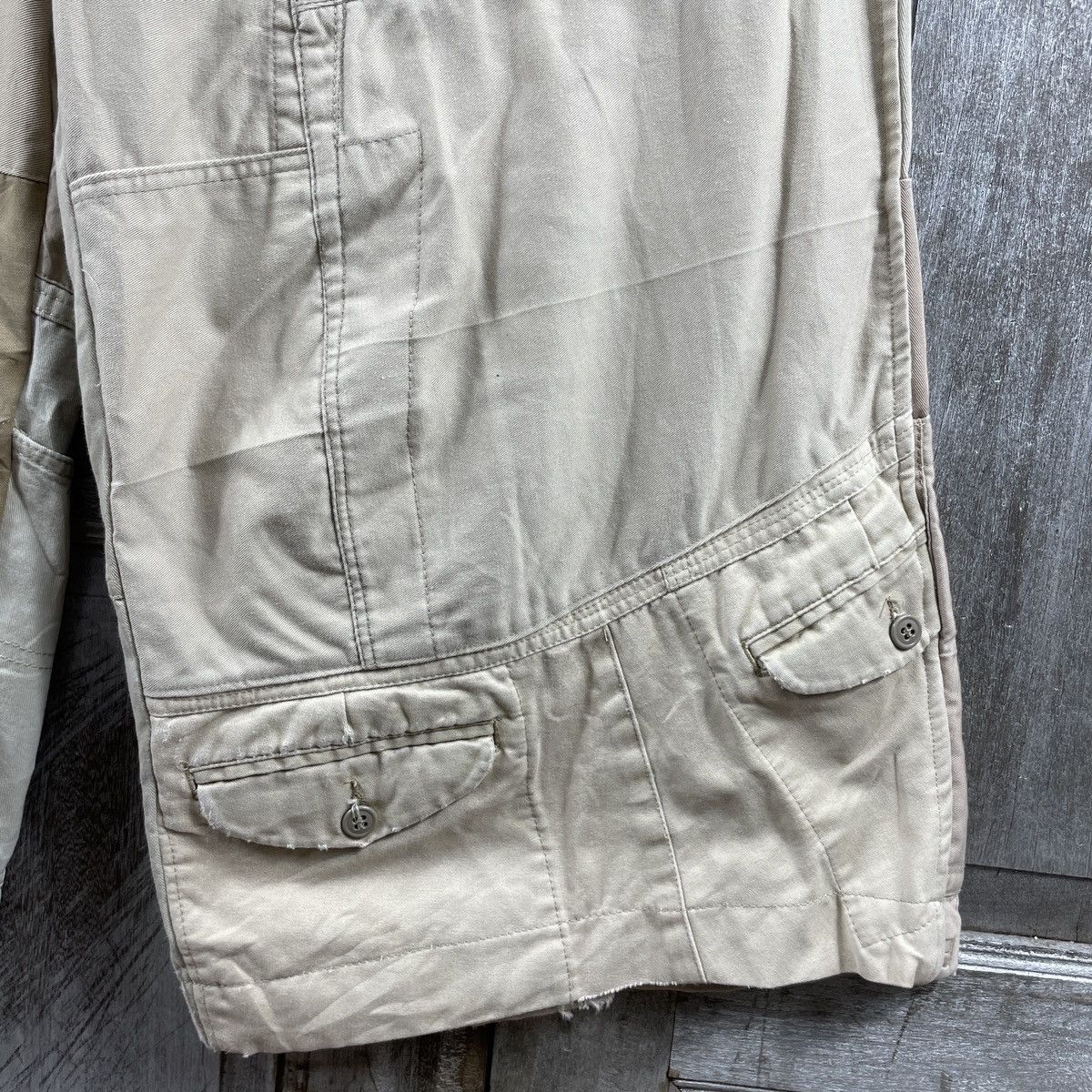Needles Needles Tactical Patchwork Wide Leg Baggy Pants Size US 34 / EU 50 - 7 Thumbnail