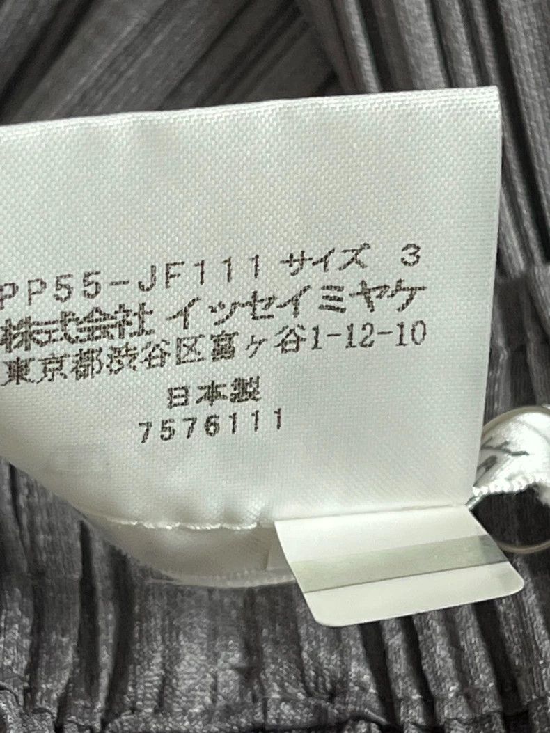 Issey Miyake Issey Miyake size:3 Grey pleated pants Size 28" / US 6 / IT 42 - 4 Thumbnail