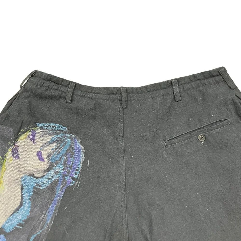 Yohji Yamamoto Yohji Yamamoto pour homme/print black/cotton pants Size US 38 / EU 54 - 5 Thumbnail