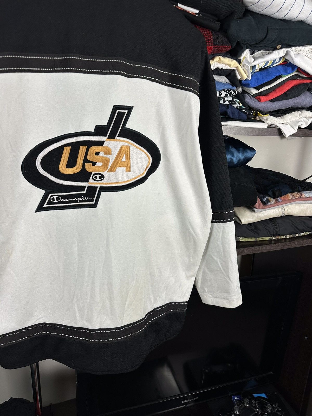 Champion × USA Olympics × Vintage Vintage Champion USA Olympic Full Zip Up Jacket Size US S / EU 44-46 / 1 - 10 Thumbnail