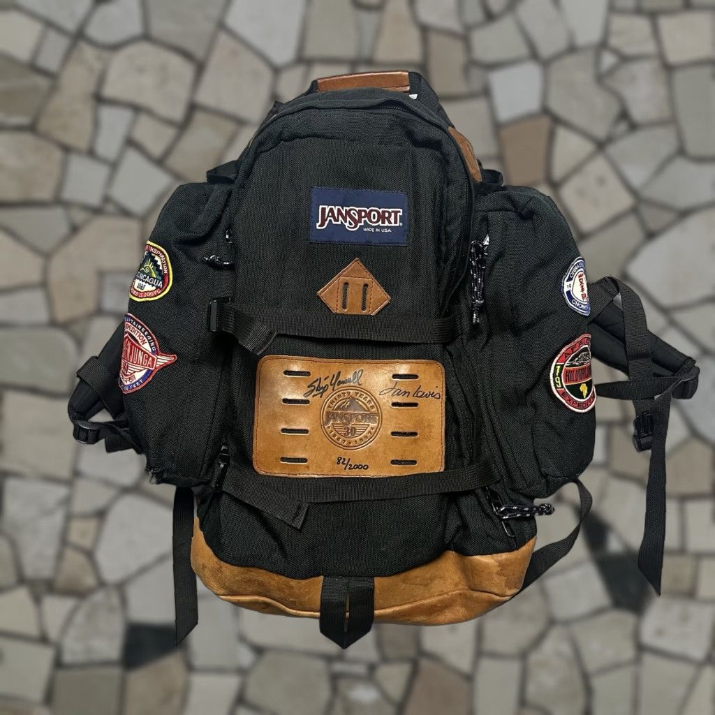 Backpack Brands Most Expensive Jansport Backpack VINTAGE Jansport Backpack  USA 30th Anniversary Limited Edition 90s Unisex