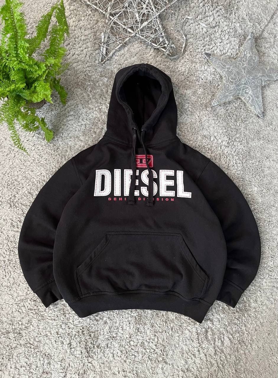 Diesel Diesel Hoodie Streetwear Opium Big Logo Rare Archive Size US M / EU 48-50 / 2 - 1 Thumbnail