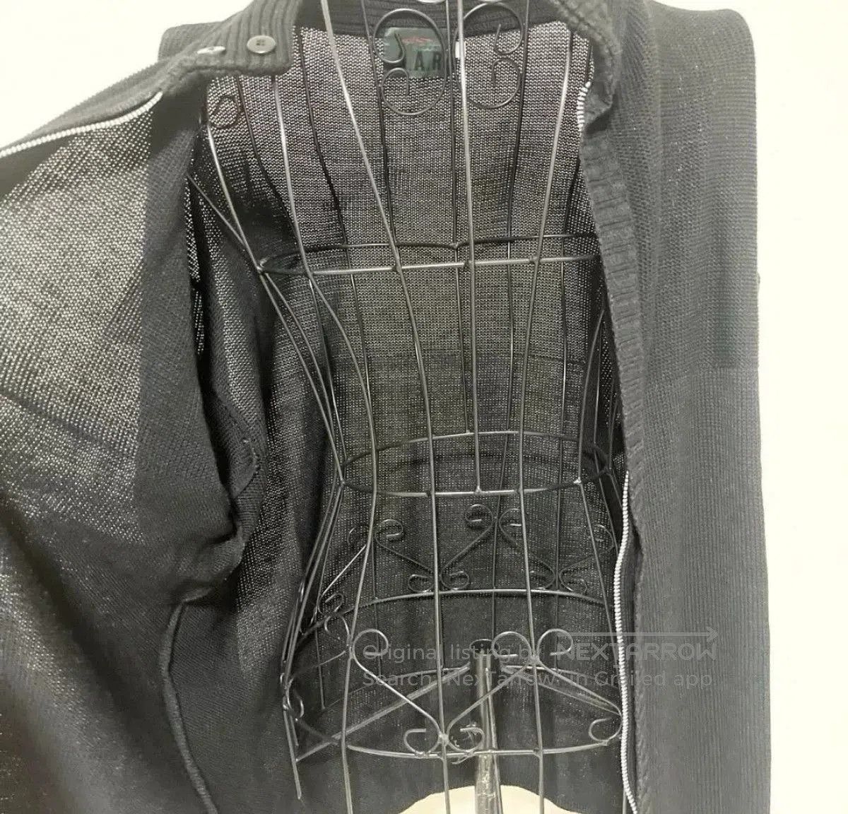 Yohji Yamamoto Y's Yohji Yamamoto Black Turtleneck Knit Cardigan. Size US XXS / EU 40 - 6 Thumbnail