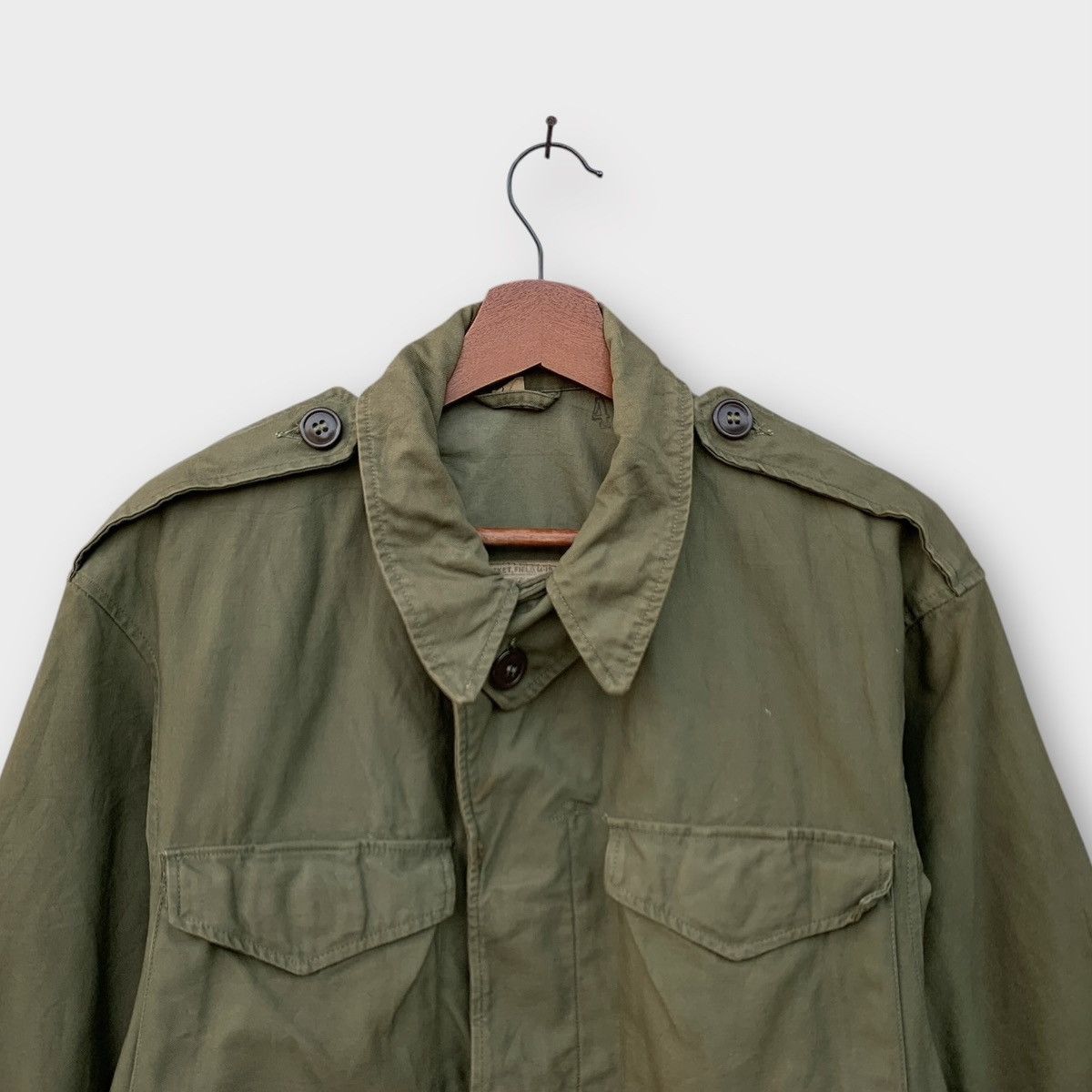 Vintage TRUE VINTAGE 40S FIELD JACKET M 1943 WWII INSPECTOR Size US M / EU 48-50 / 2 - 5 Thumbnail