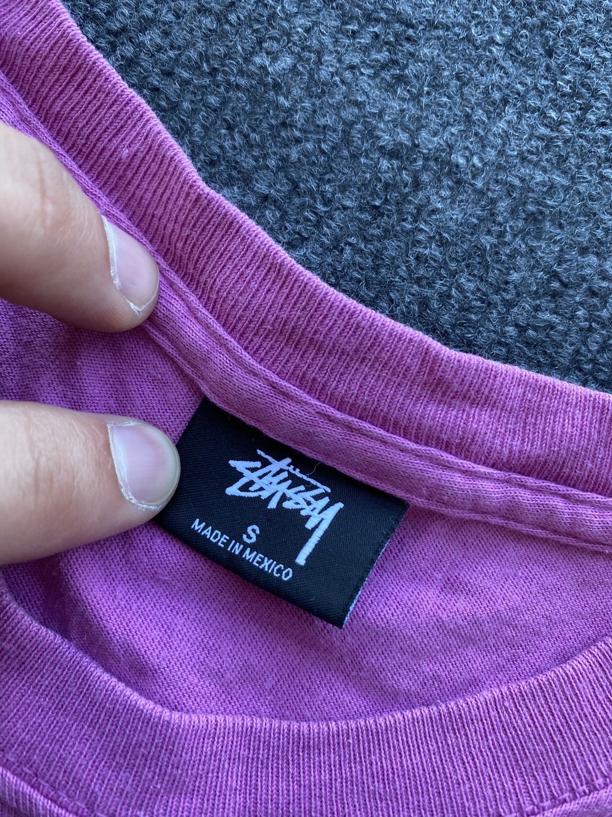 Stussy 🔥00s Stussy American Classics Pink Tee mens S Size US S / EU 44-46 / 1 - 4 Thumbnail