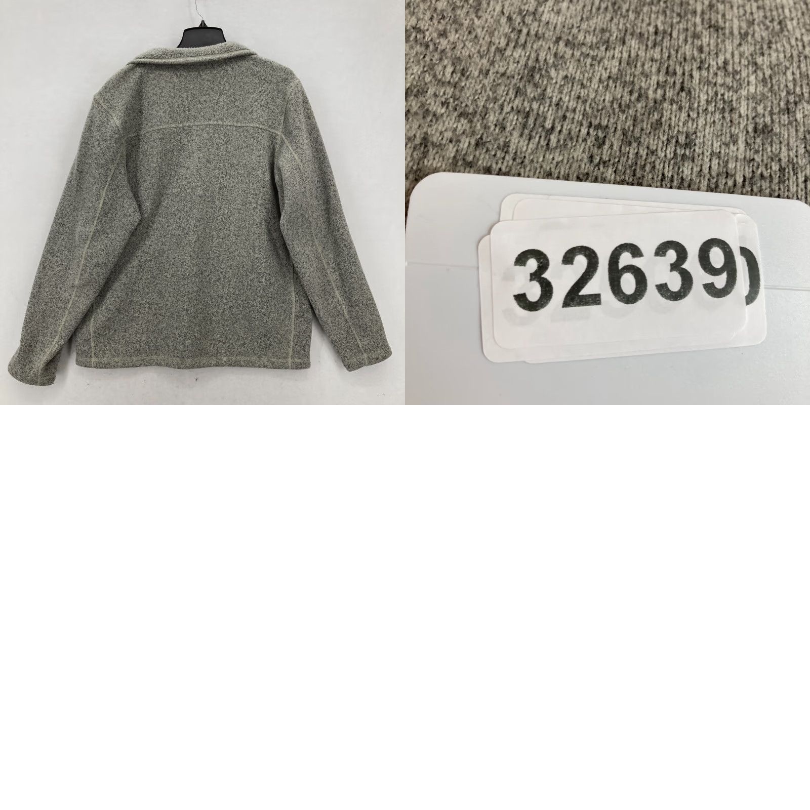 The North Face The North Face Men's Gordon Lyons 1/4 Zip Fleece Jacket XL Gray Mock Neck Camp Jacket Size US XL / EU 56 / 4 - 9 Thumbnail