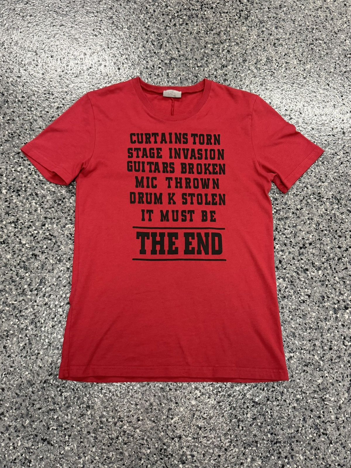 Dior × Hedi Slimane Dior Homme The End T-Shirt | Grailed