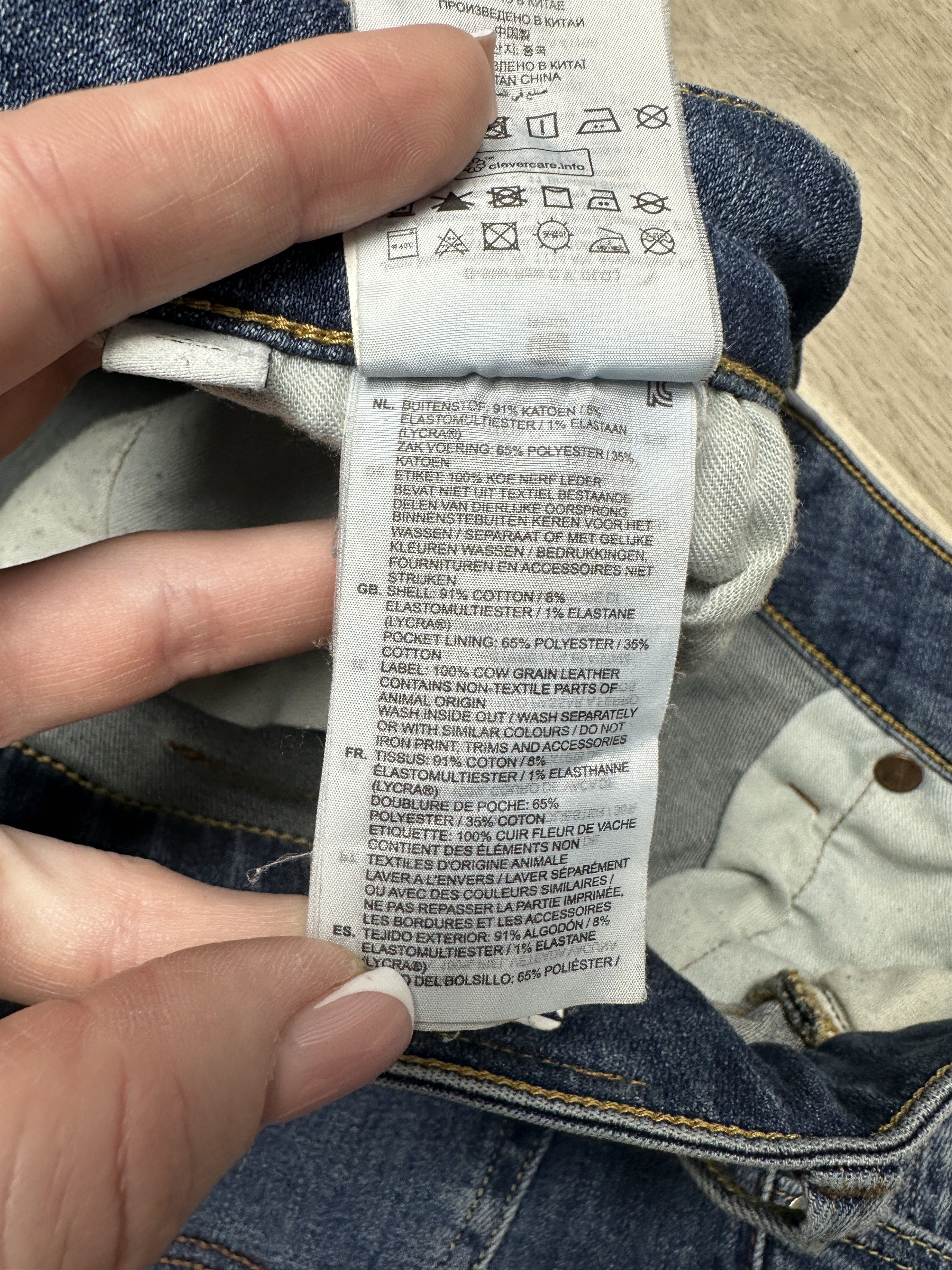 G-Star G Star Raw 3301 Slim Mens Denim Pants Jeans Size US 34 / EU 50 - 5 Thumbnail