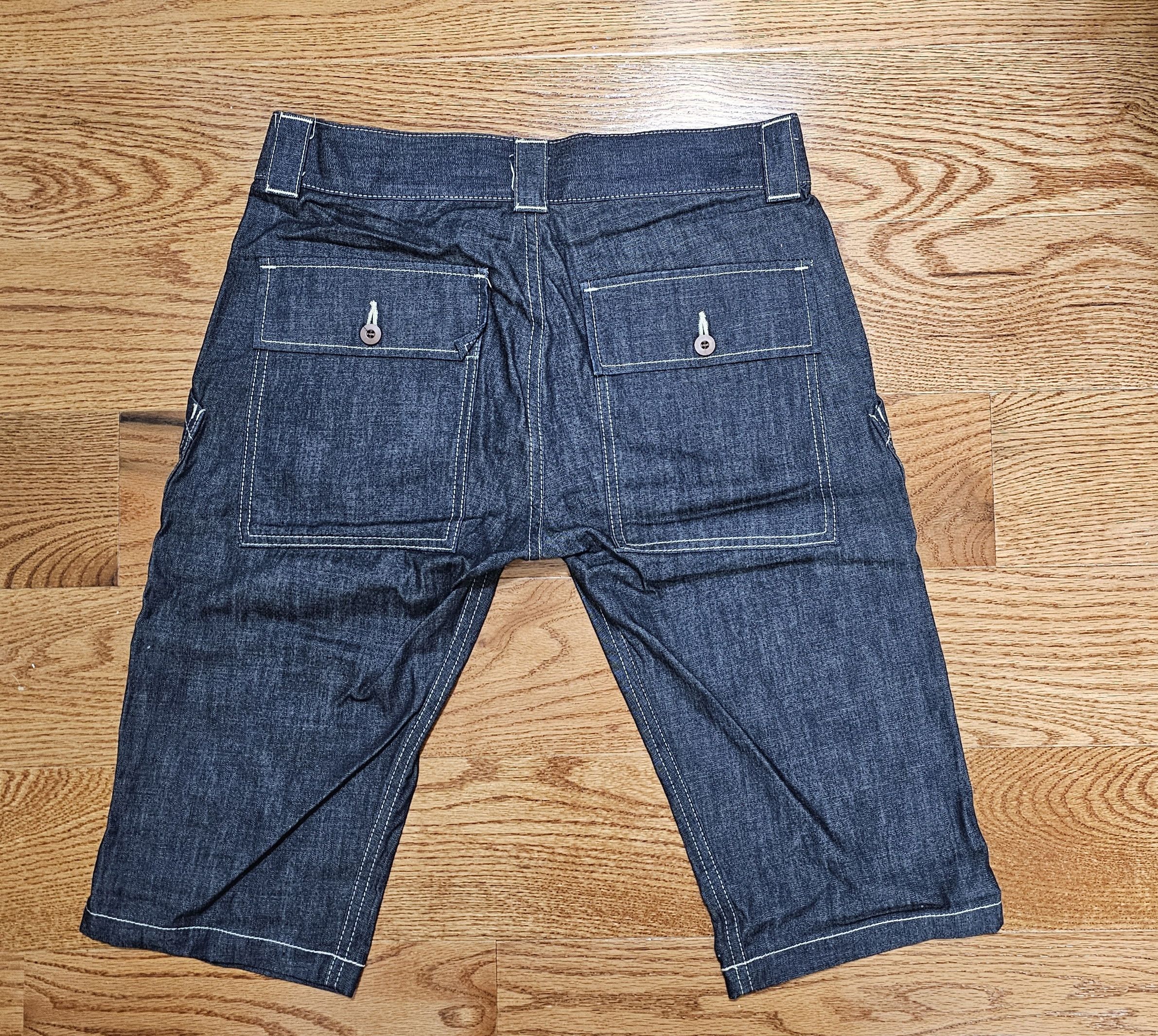 Comme des Garcons × Junya Watanabe Junya Watanabe Denim Shorts Size US 29 - 2 Thumbnail