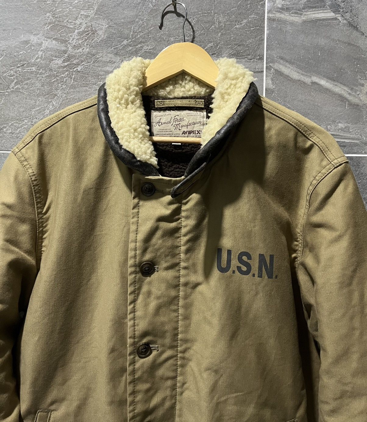 Avirex Avirex USN N-1 Deck Jacket Limited Edition Us Navy Army Size US XXL / EU 58 / 5 - 2 Thumbnail