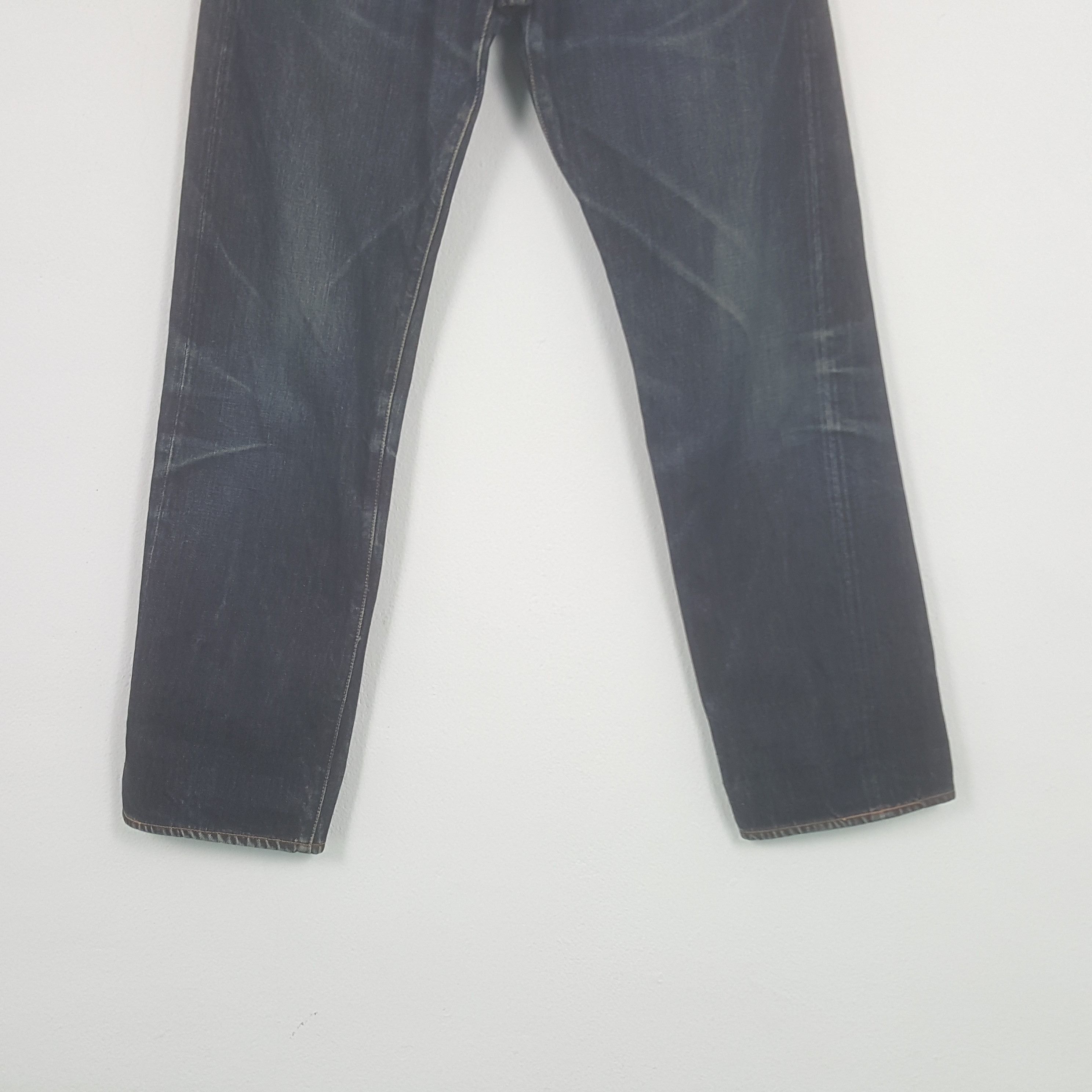 Evisu × Japanese Brand × Vintage Vintage Evisu Japanese Brand Daicock Custom Art Denim Jeans Size US 29 - 6 Thumbnail