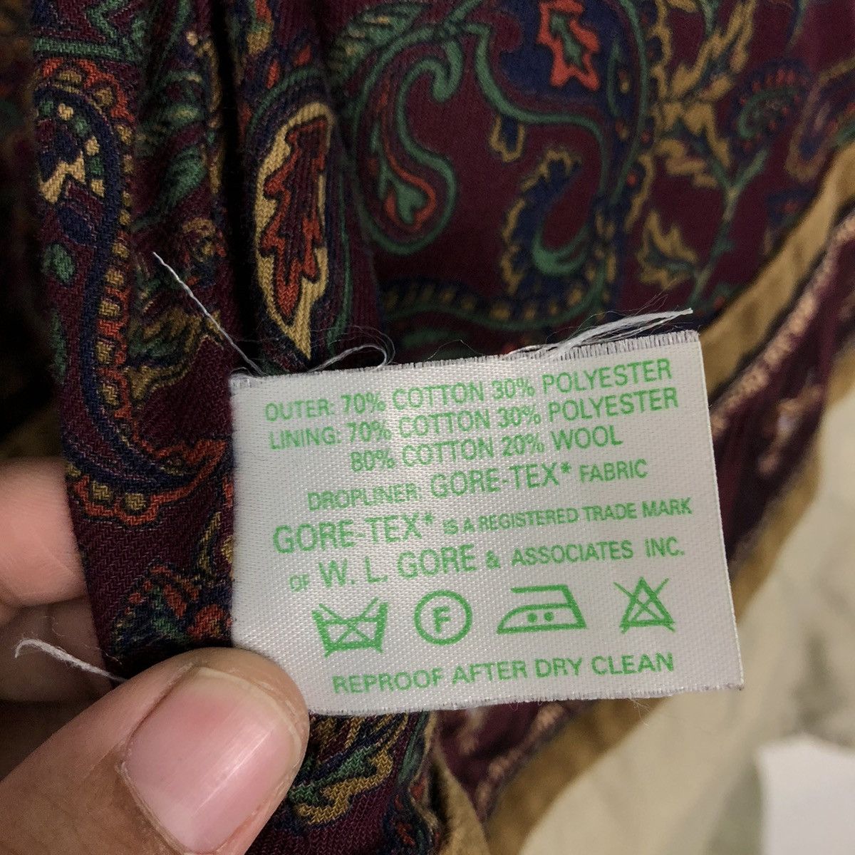 Goretex 📌Vintage Chore Jacket John Partridge England Blanket Lining Size US M / EU 48-50 / 2 - 20 Thumbnail