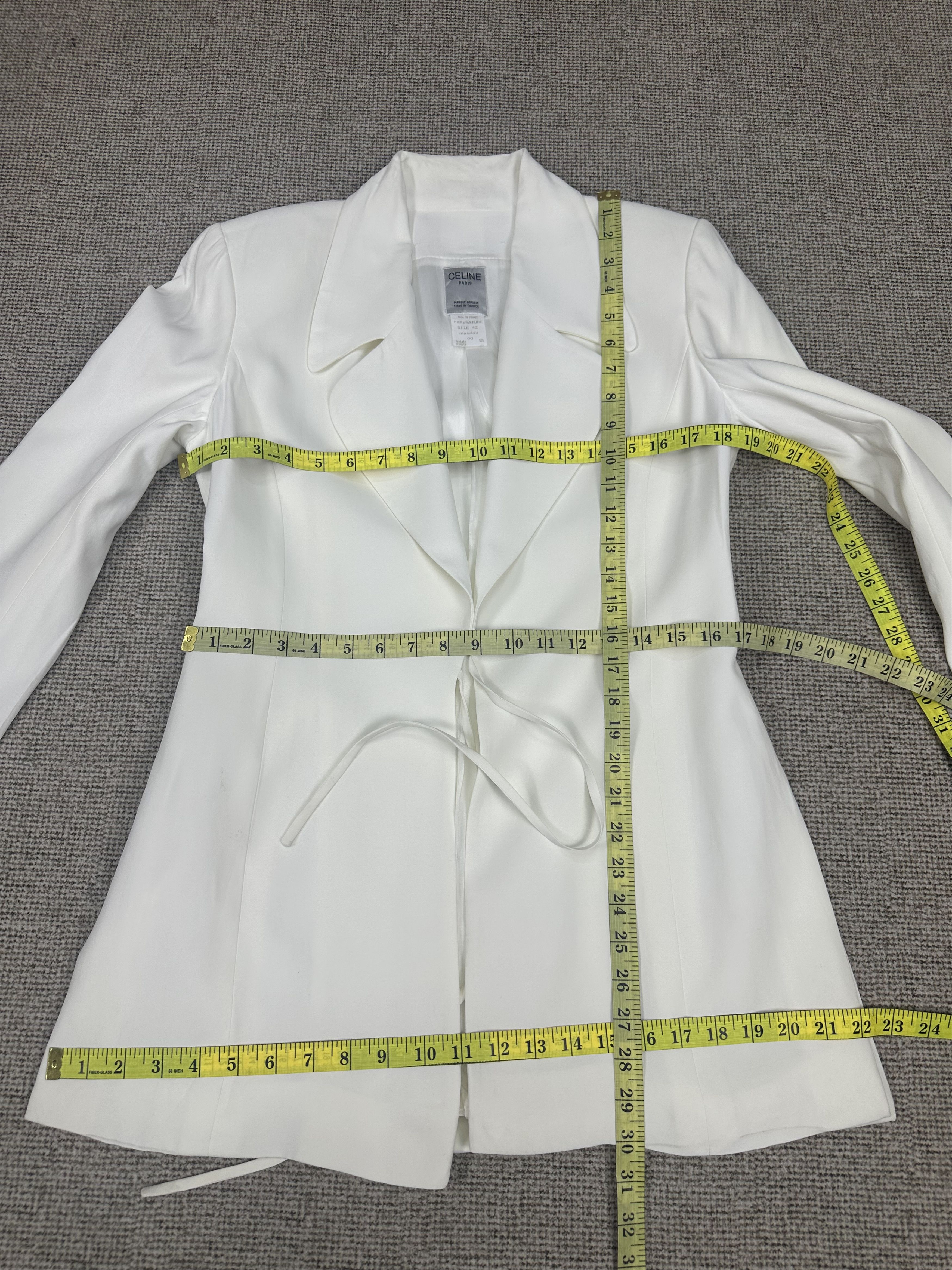 Celine Vintage Celine Cardigan Blazer Jacket VT04 Size M / US 6-8 / IT 42-44 - 6 Thumbnail