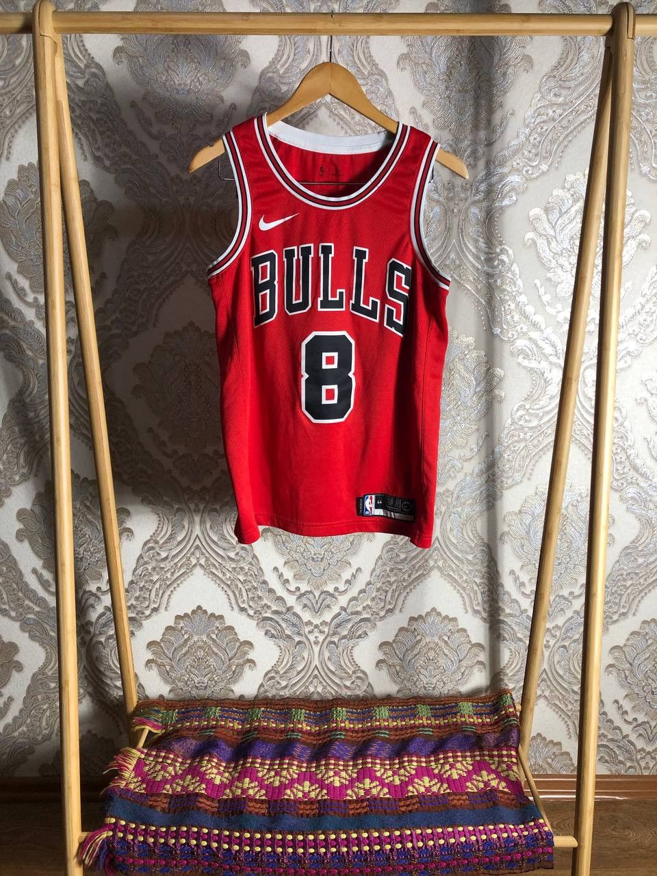 Nike × Vintage VERY RARE NIKE CHICAGO BULLS LAVINE 8 NBA JERSEY Y2K DRILL Size US M / EU 48-50 / 2 - 1 Thumbnail