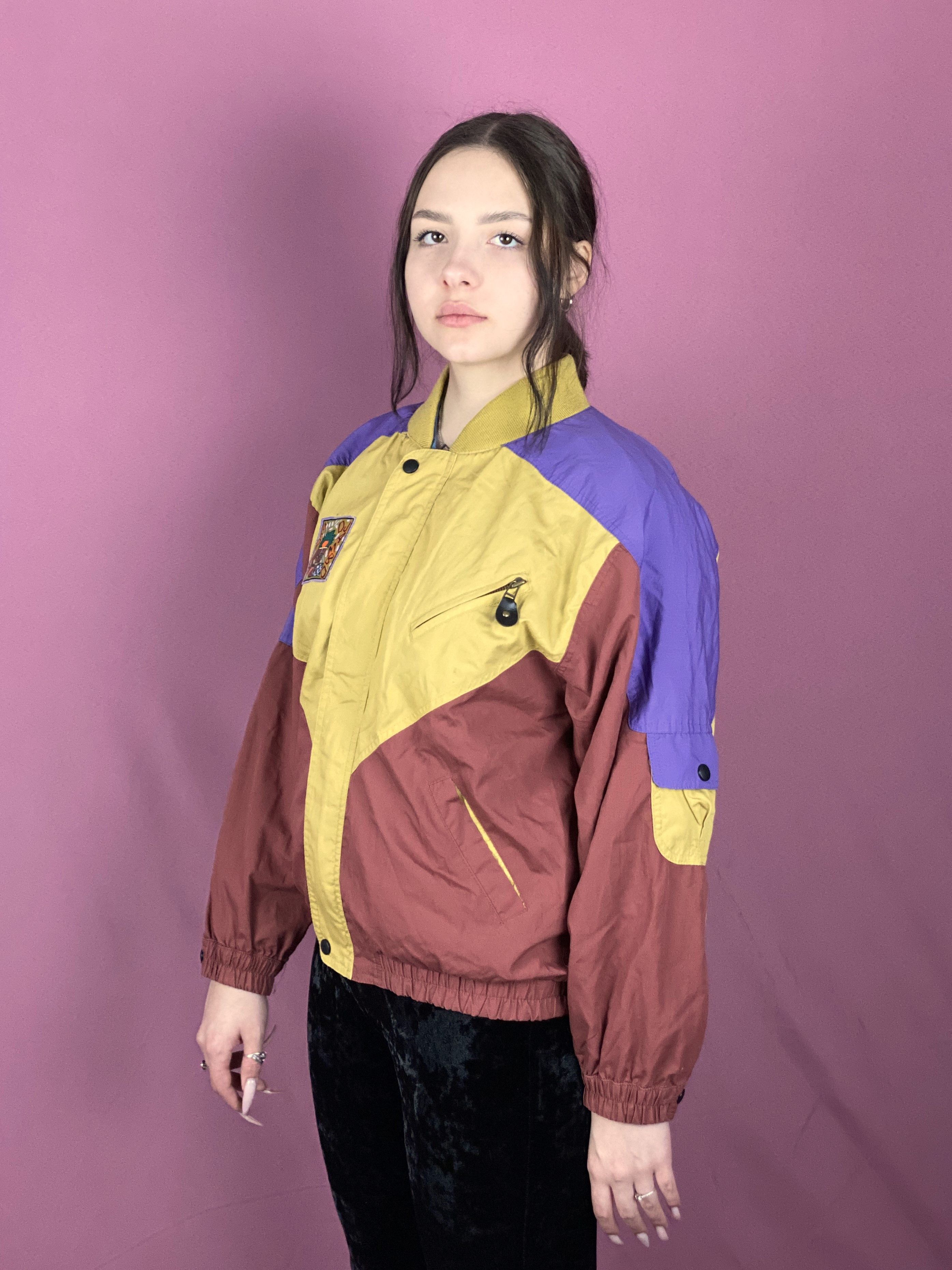 Vintage 90s Vintage Women's Bomber Jacket - S Size S / US 4 / IT 40 - 2 Thumbnail