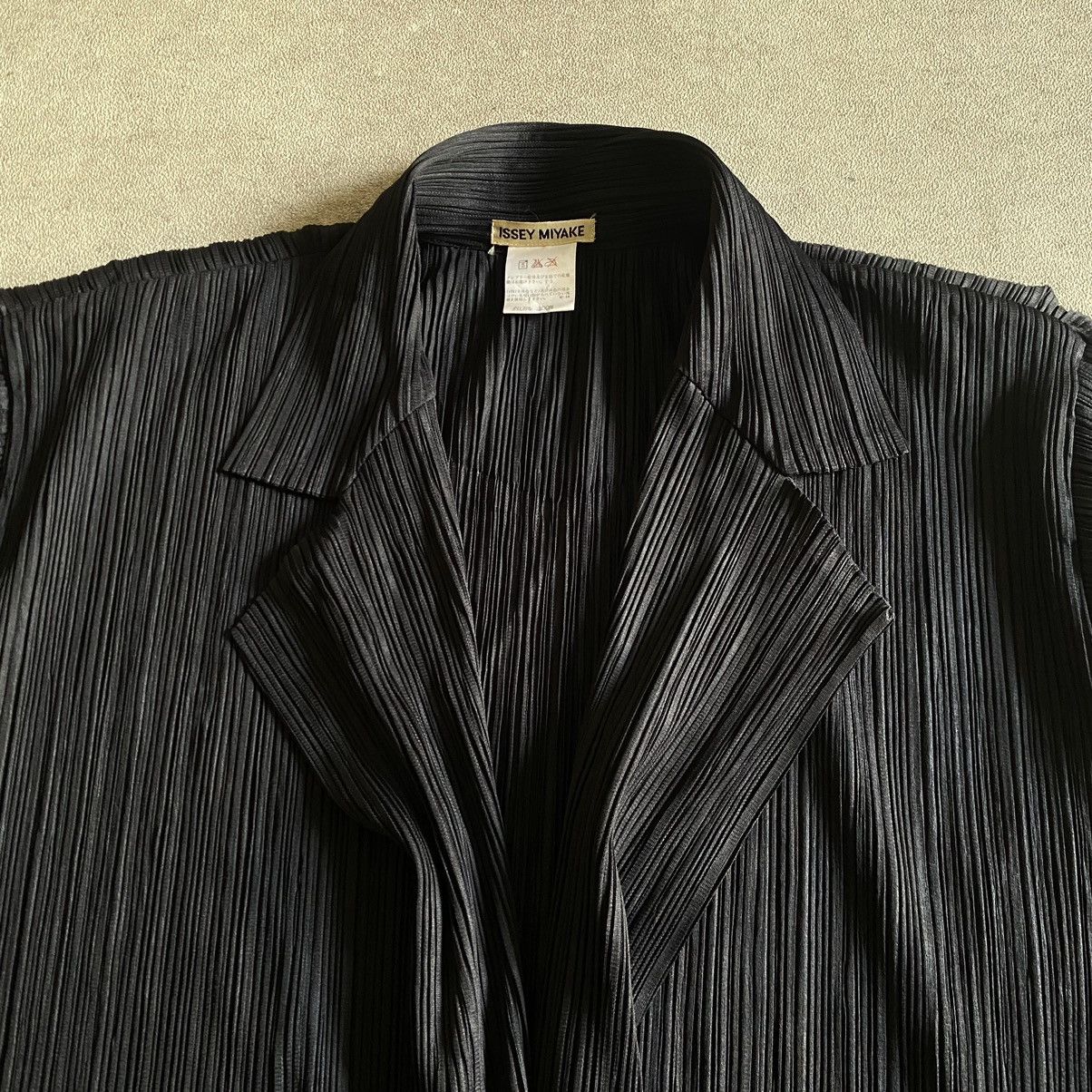 Issey Miyake Issey Miyake Archive Pleats Collar Cardigan Size ONE SIZE - 2 Thumbnail