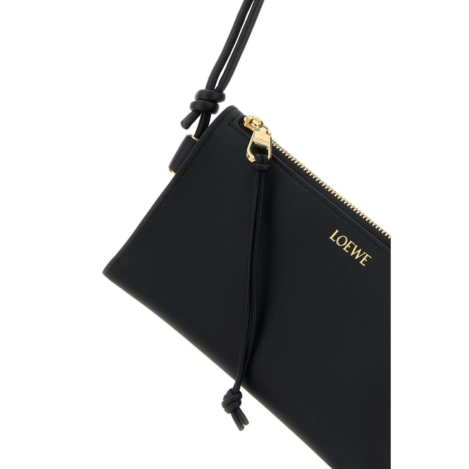 Loewe LOEWE Joya $1950 Black Leather Pouch Bag New & Authentic Size ONE SIZE - 4 Thumbnail