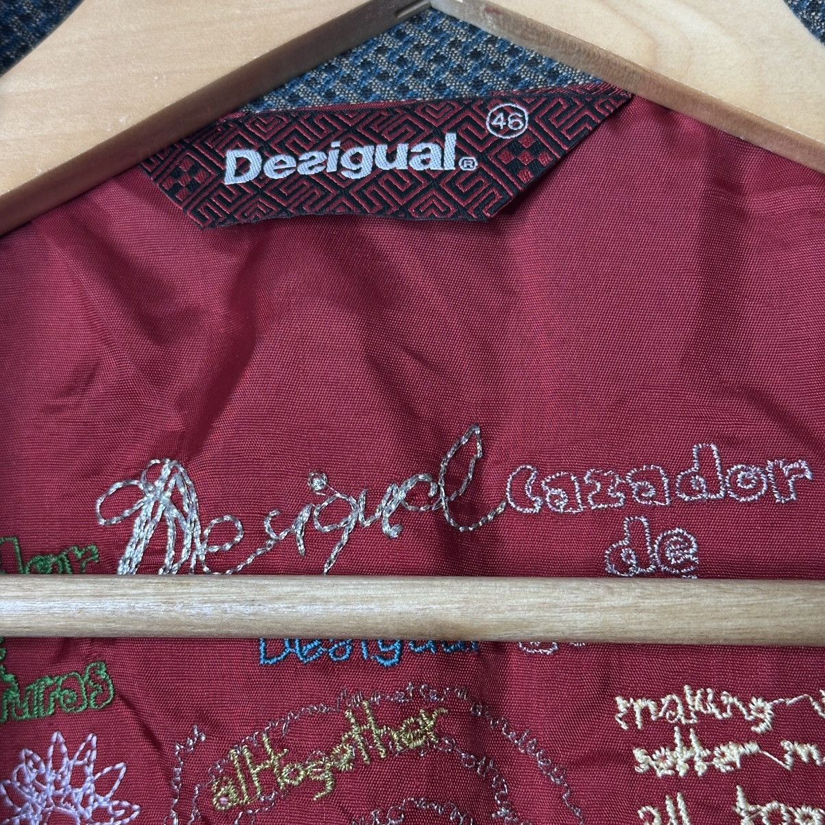 Desigual Desigual Avan Garde Japan Style Patchwork Geisha Coat Size L / US 10 / IT 46 - 9 Thumbnail