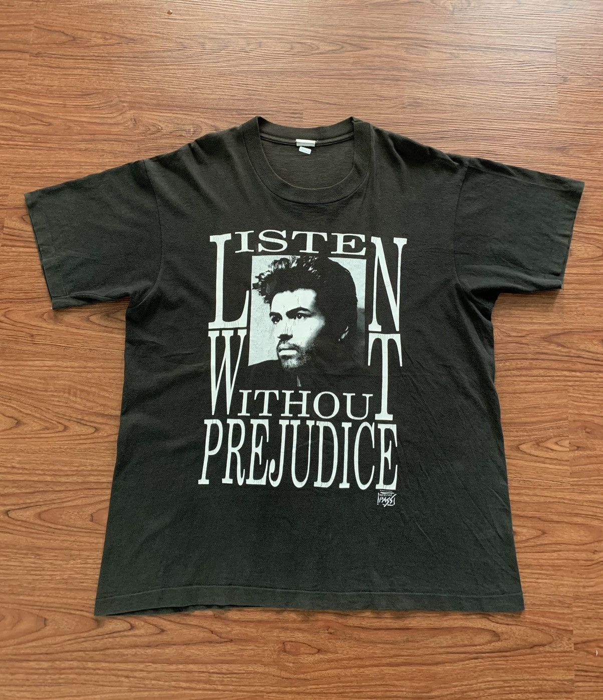 image of Band Tees x Vintage George Michael in Black, Men's (Size XL)