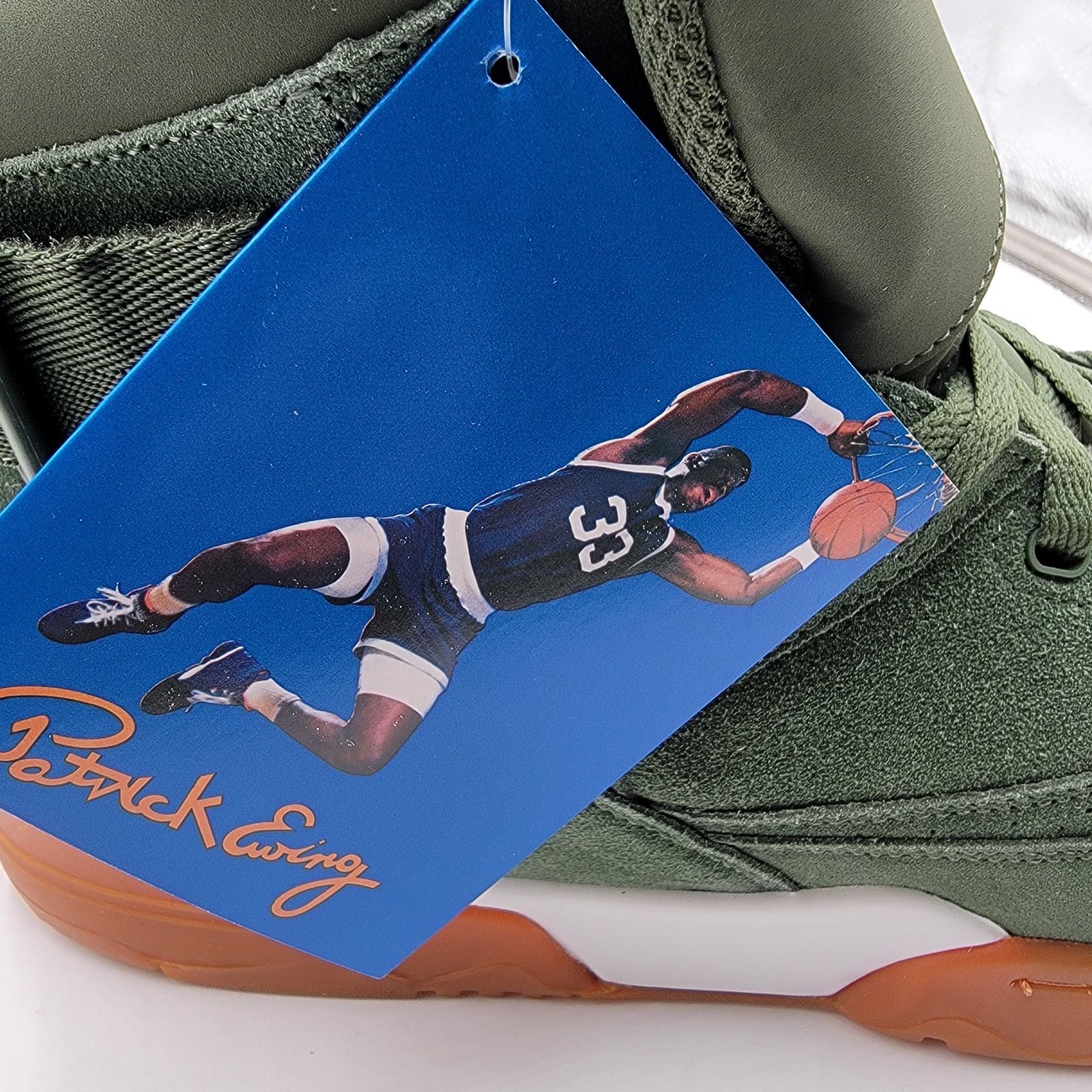 Ewing Athletics Ewing Athletics 33 Hi Chive Green/Gum Sz 13 1EW90212-363 Size US 13 / EU 46 - 5 Thumbnail