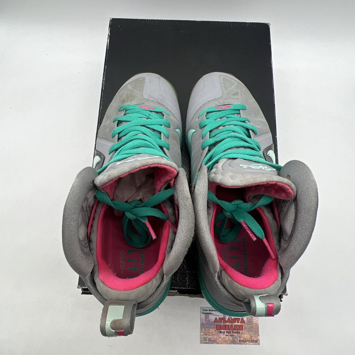 Nike Lebron 9 south beach Size US 9 / EU 42 - 7 Thumbnail