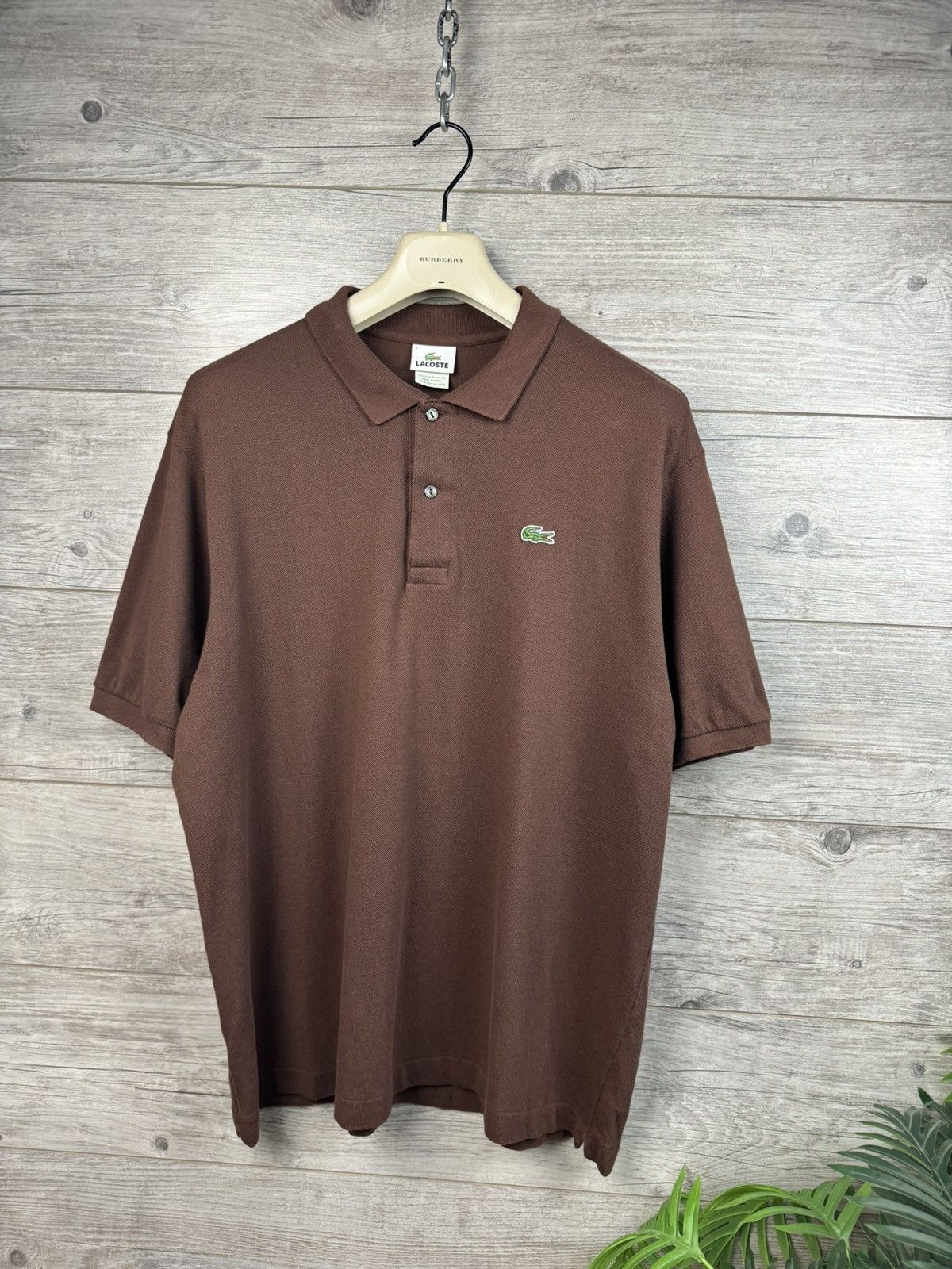 Lacoste Lacoste Polo T- Shirt Tee Vintage Rare Size US XL / EU 56 / 4 - 1 Thumbnail