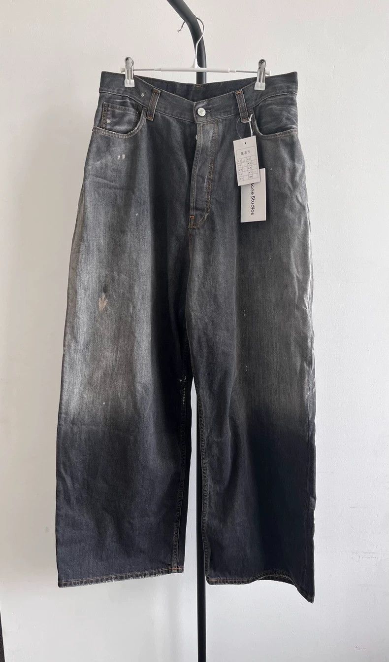Acne Studios acne studios Aged loose-button jeans 2505-Nextarrow Size US 32 / EU 48 - 1 Thumbnail