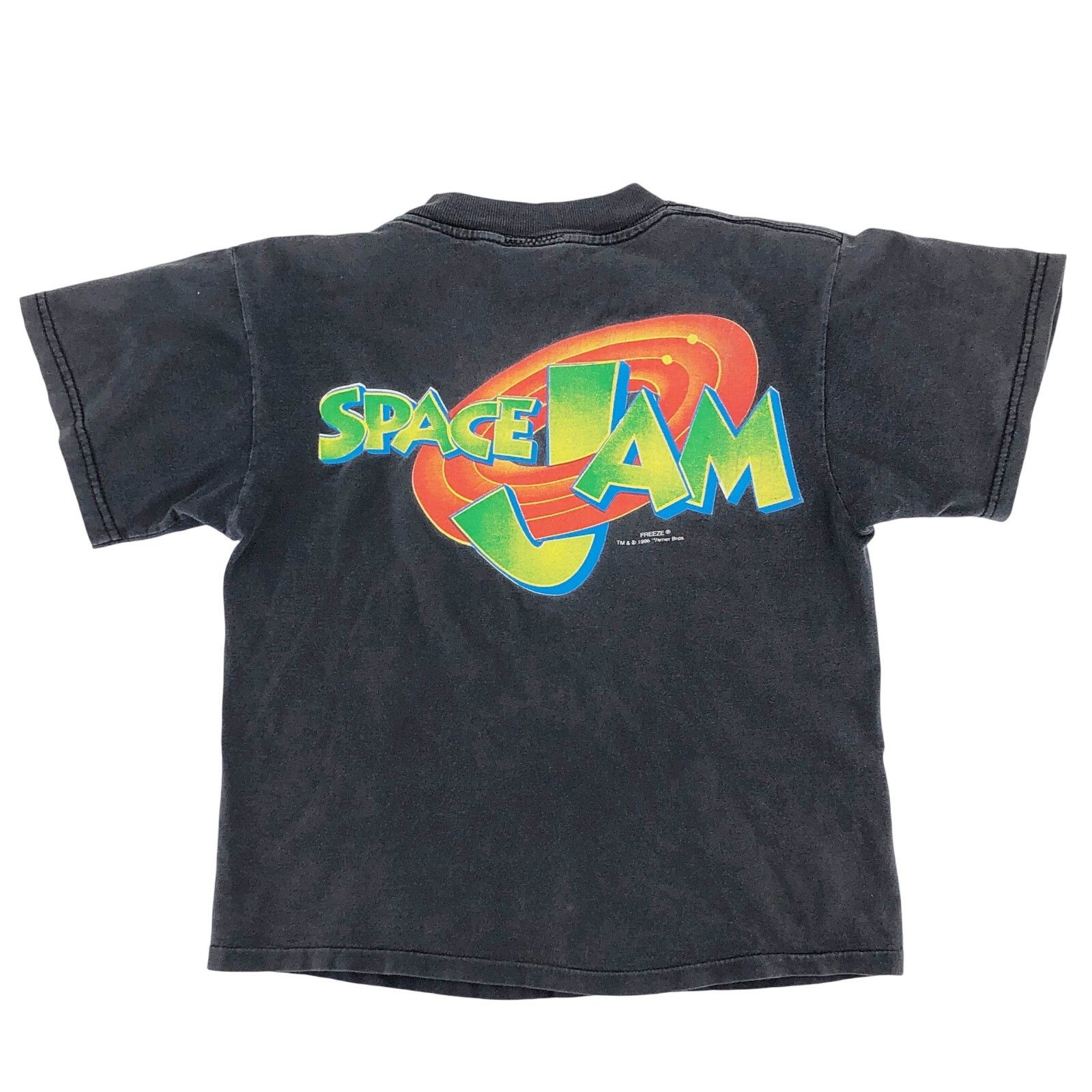 Vintage 90s Space Jam double sided tshirt 1990s vintage Size XXS / US 00 / IT 34 - 4 Thumbnail