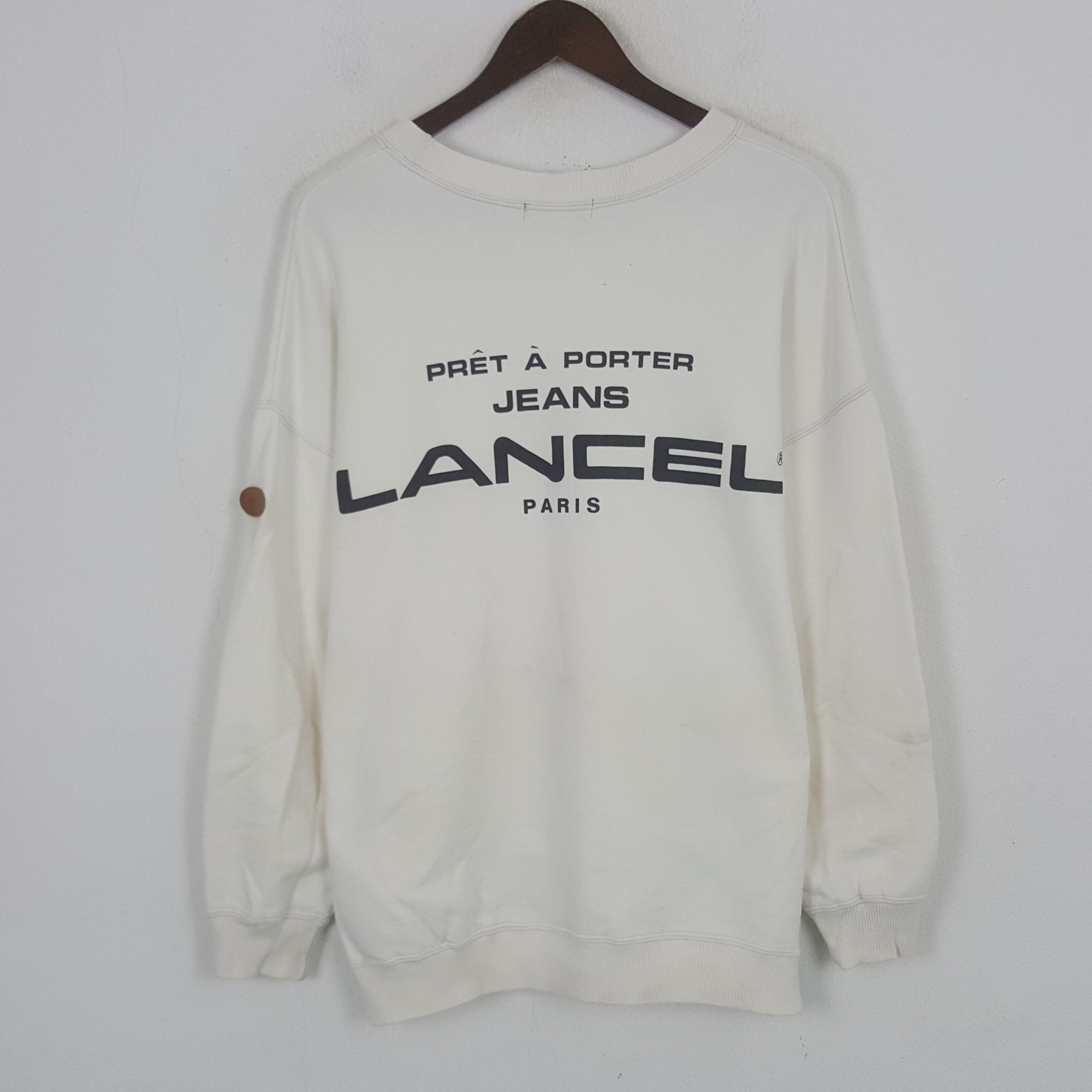 Lancel Vintage Lancel Paris Sweatshirt Size US L / EU 52-54 / 3 - 1 Thumbnail