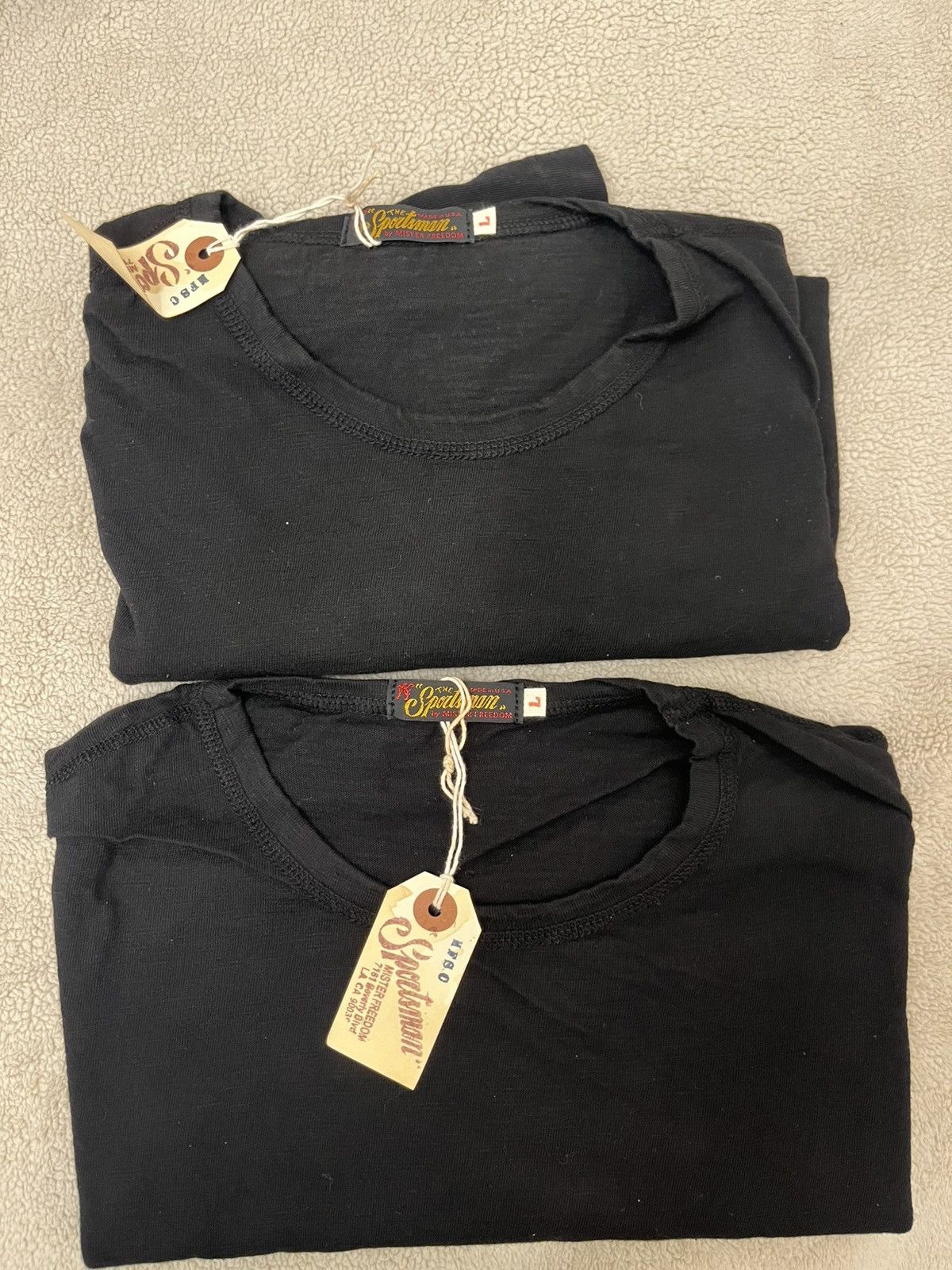 Mister Freedom Stanley T-Shirt 2 Pack Size US M / EU 48-50 / 2 - 4 Thumbnail