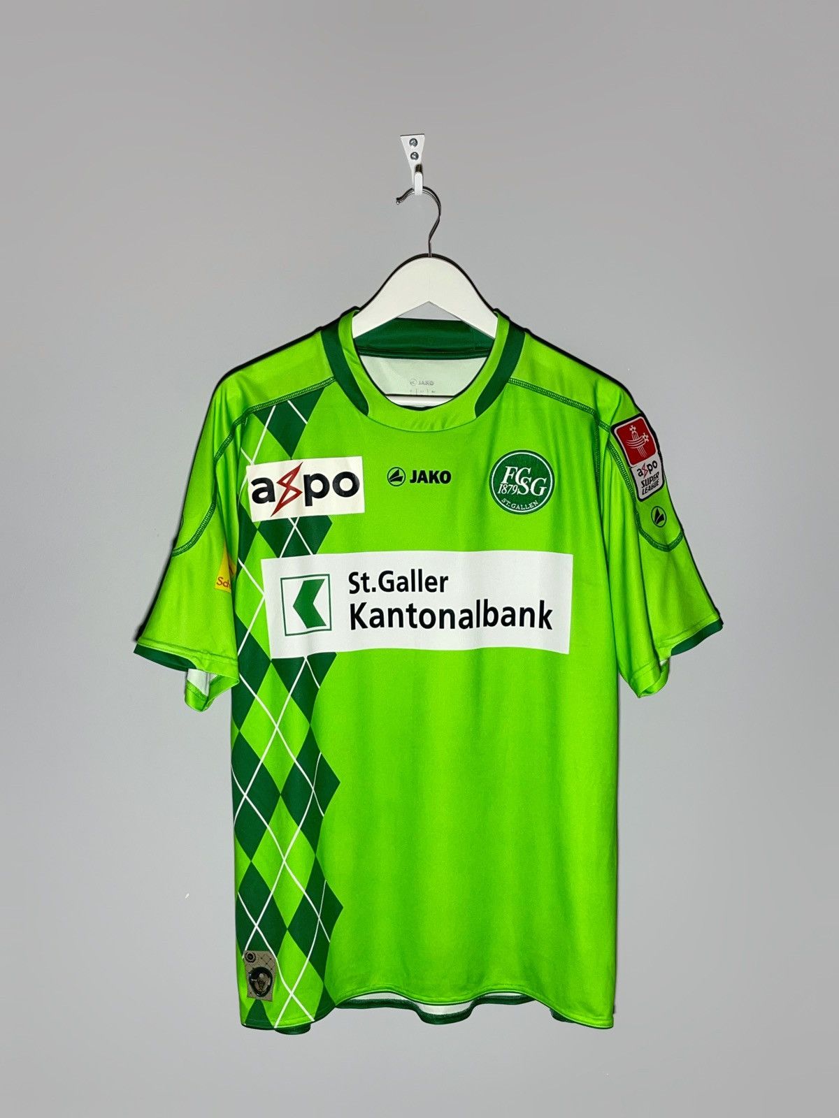 Other St Gallen Jako 2010/11 Home Y2k Streetwear Football Shirt Size US L / EU 52-54 / 3 - 1 Thumbnail