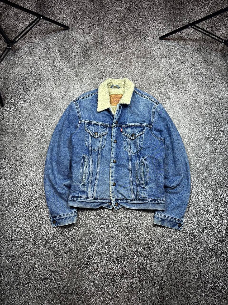 Levi's Vintage Levis Denim Jacket Sherpa Size US M / EU 48-50 / 2 - 1 Thumbnail