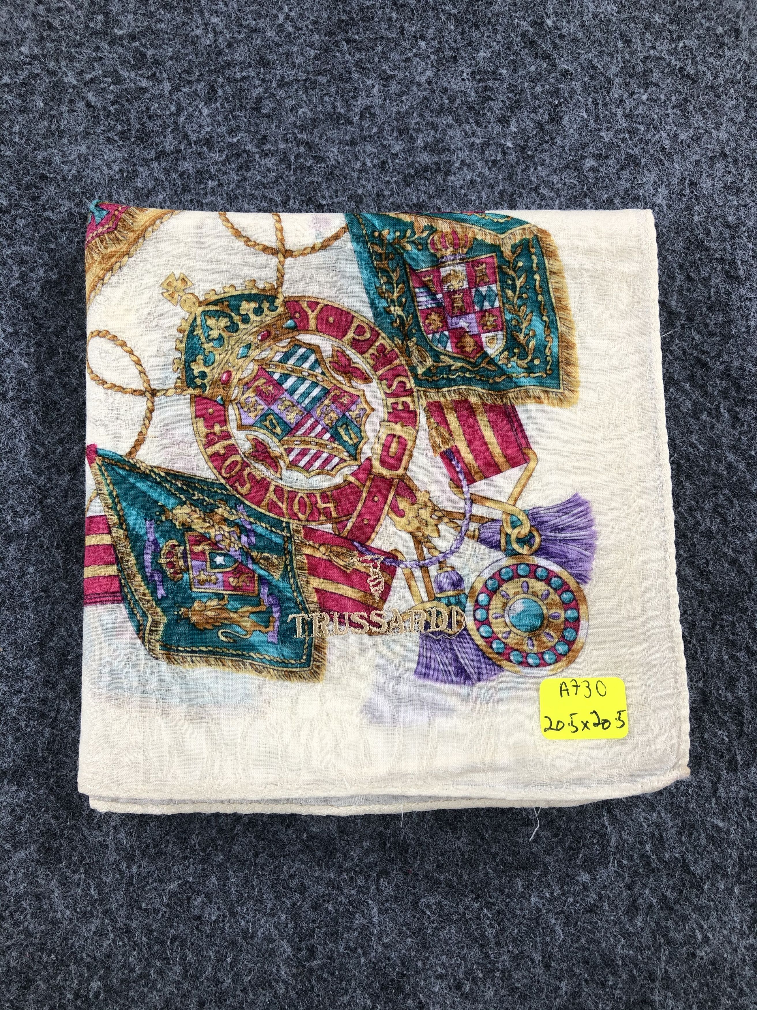 Trussardi × Vintage Trussardi Handkerchief / Bandana / Neckerchief Size ONE SIZE - 7 Thumbnail