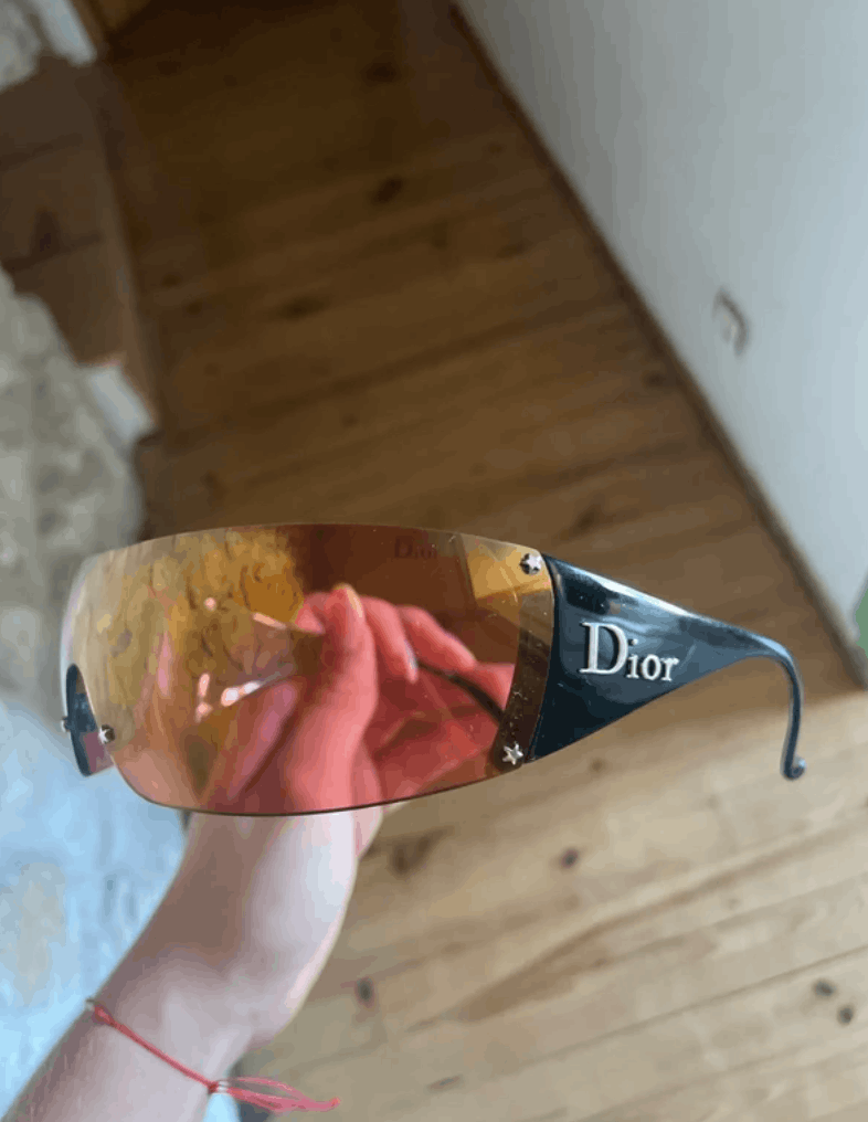 Dior DIOR Sunglasses Ski 5 Mask Wrap Shield Logo Golf Size ONE SIZE - 1 Thumbnail