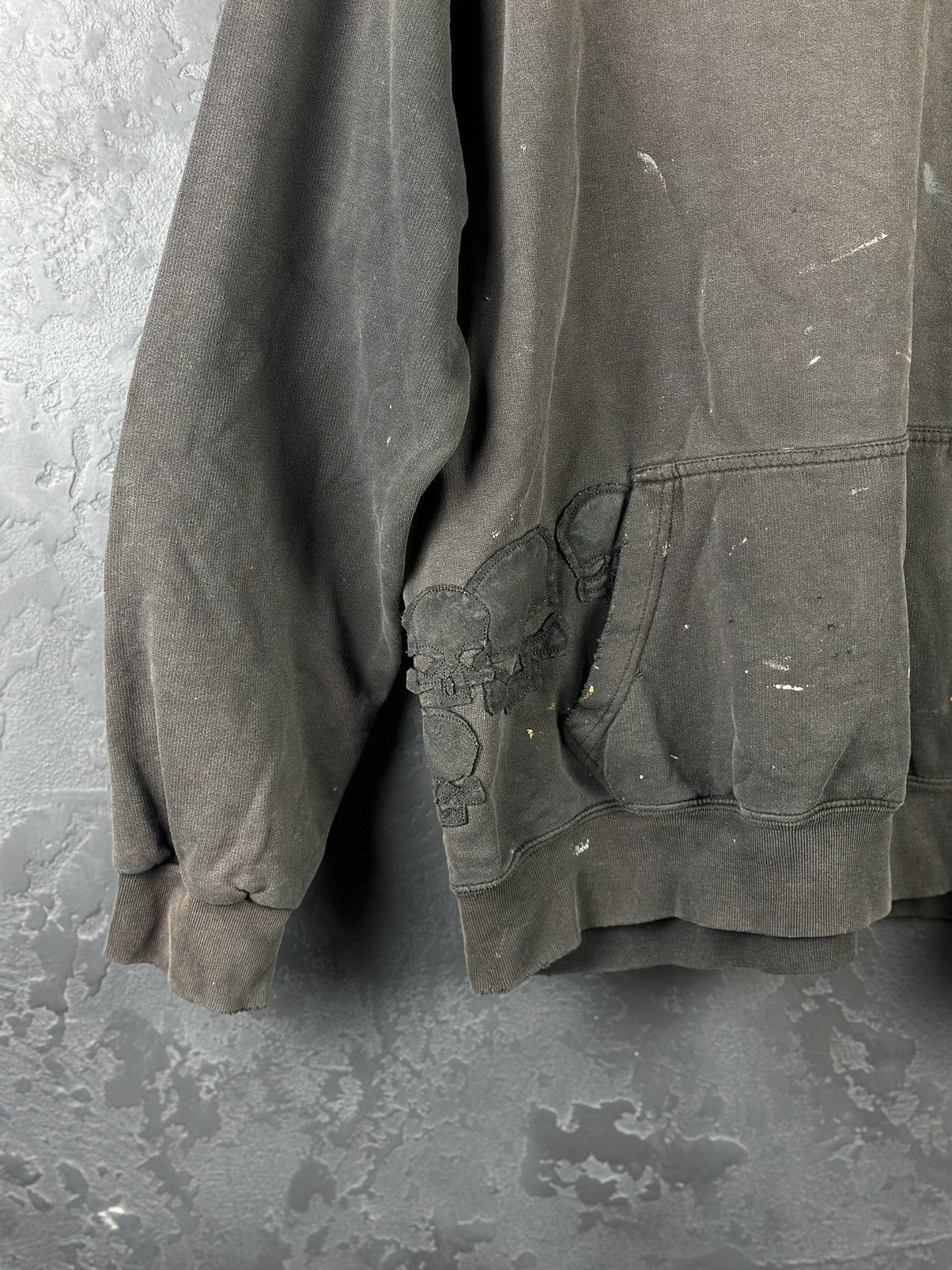 No Fear × Vintage Vintage 90s No Fear Thrashed Sun Faded Burnout Crewneck Size US L / EU 52-54 / 3 - 5 Thumbnail