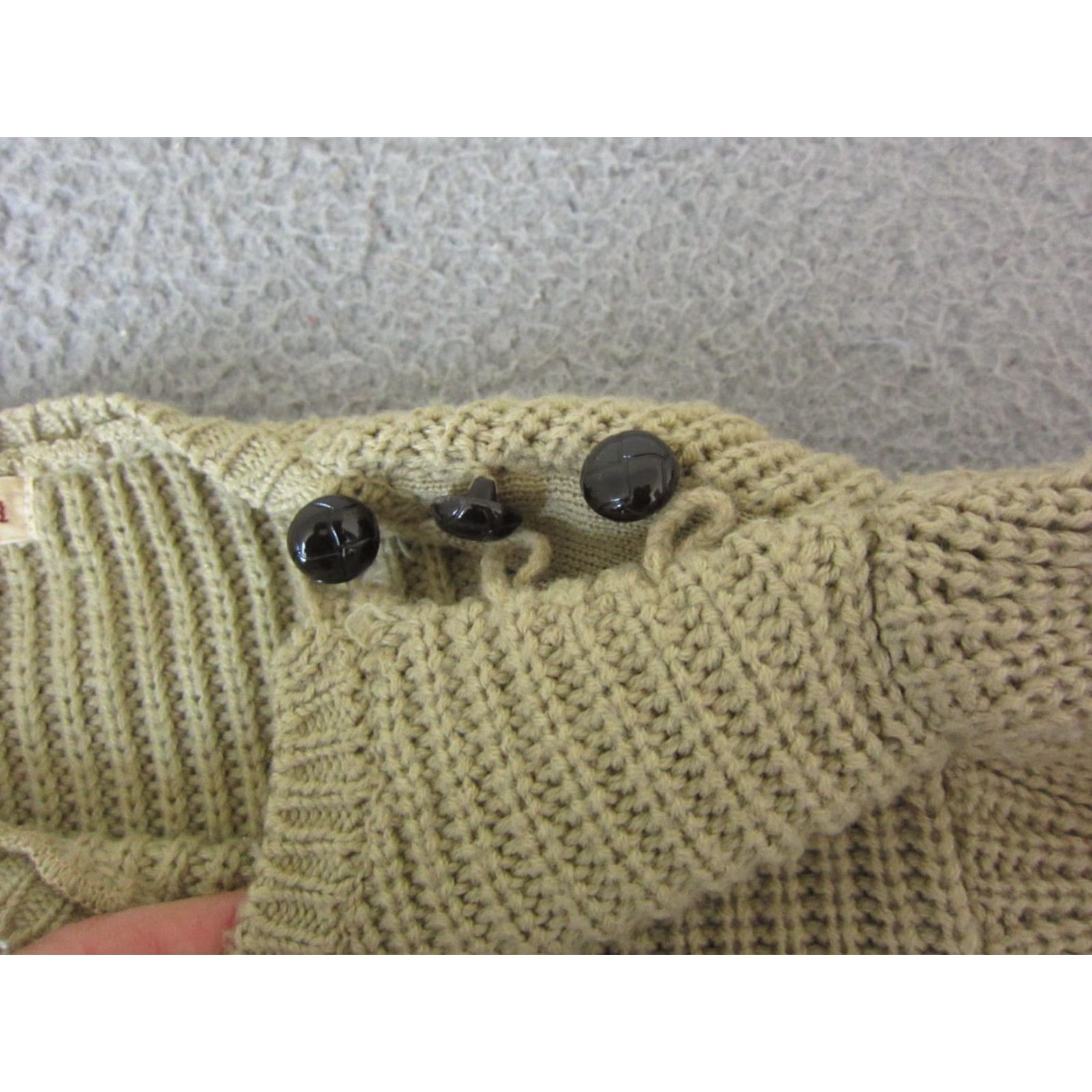 Vintage VINTAGE Lauren Hansen Sweater Womens M Brown Wool Striped Crew Neck Pullover 80s 70s All Seasons Logo Raglan Sleeve Knit Chair? Size M / US 6-8 / IT 42-44 - 3 Thumbnail