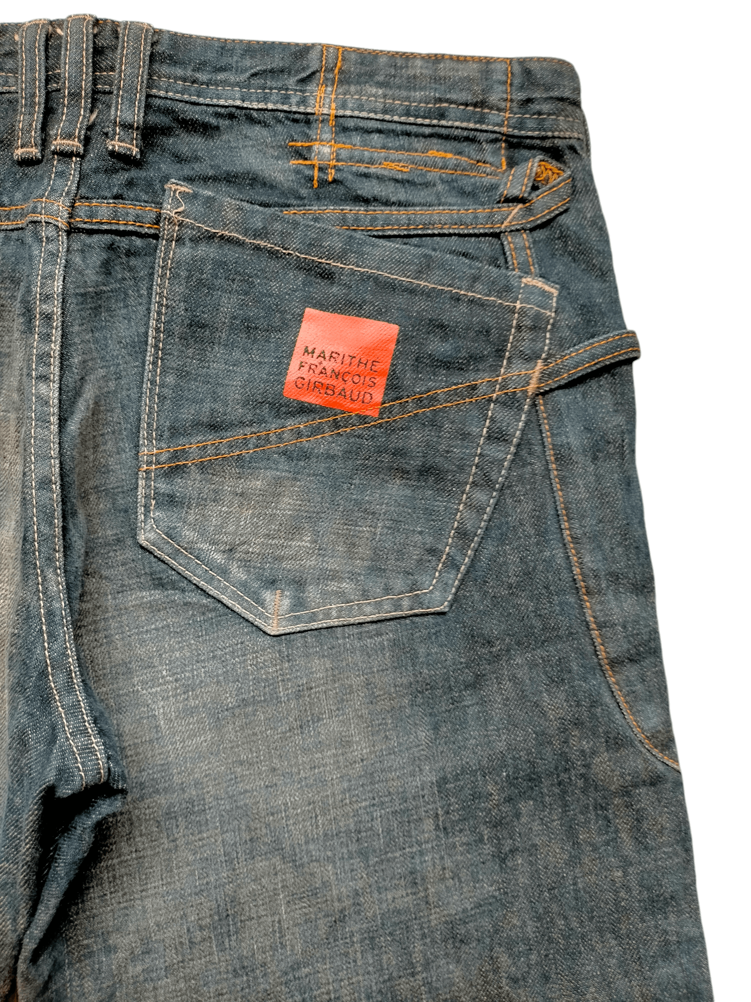 Marithe + Francois Girbaud Marithe Francois Girbaud Denim Jeans Pants Size US 32 / EU 48 - 12 Thumbnail