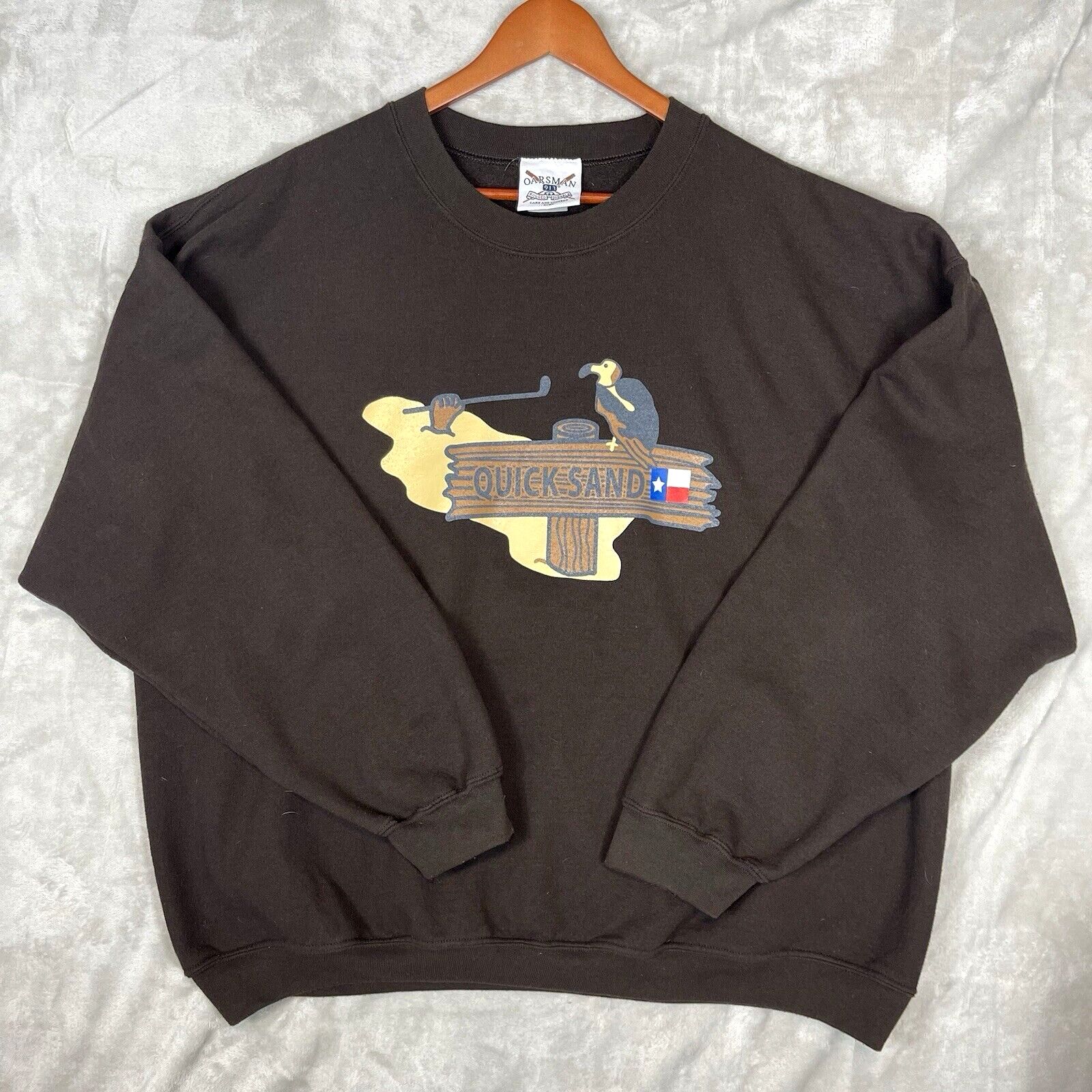 Other Vintage Oarsman 913 Texas Quicksand Sweatshirt XXL 90s Golf Size US XXL / EU 58 / 5 - 1 Thumbnail