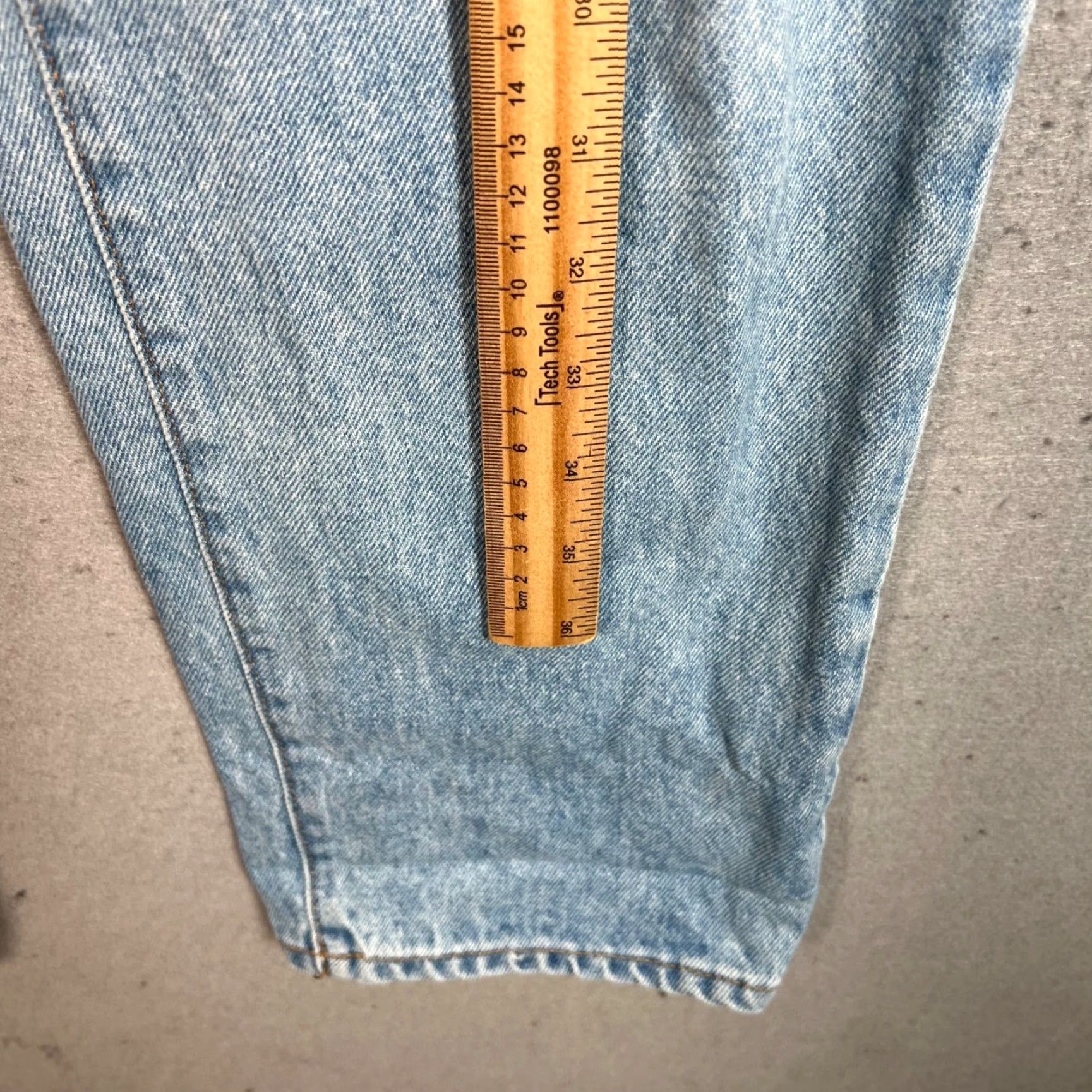 Madewell Madewell Jeans Mens Straight Blue Light Wash 32 Distressed Denim Size 32 Size US 32 / EU 48 - 7 Thumbnail