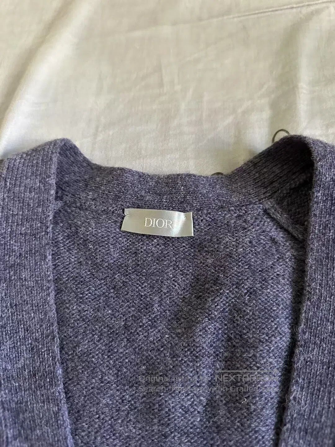 Dior Dior CD embroidered cardigan| Size L / US 10 / IT 46 - 3 Thumbnail