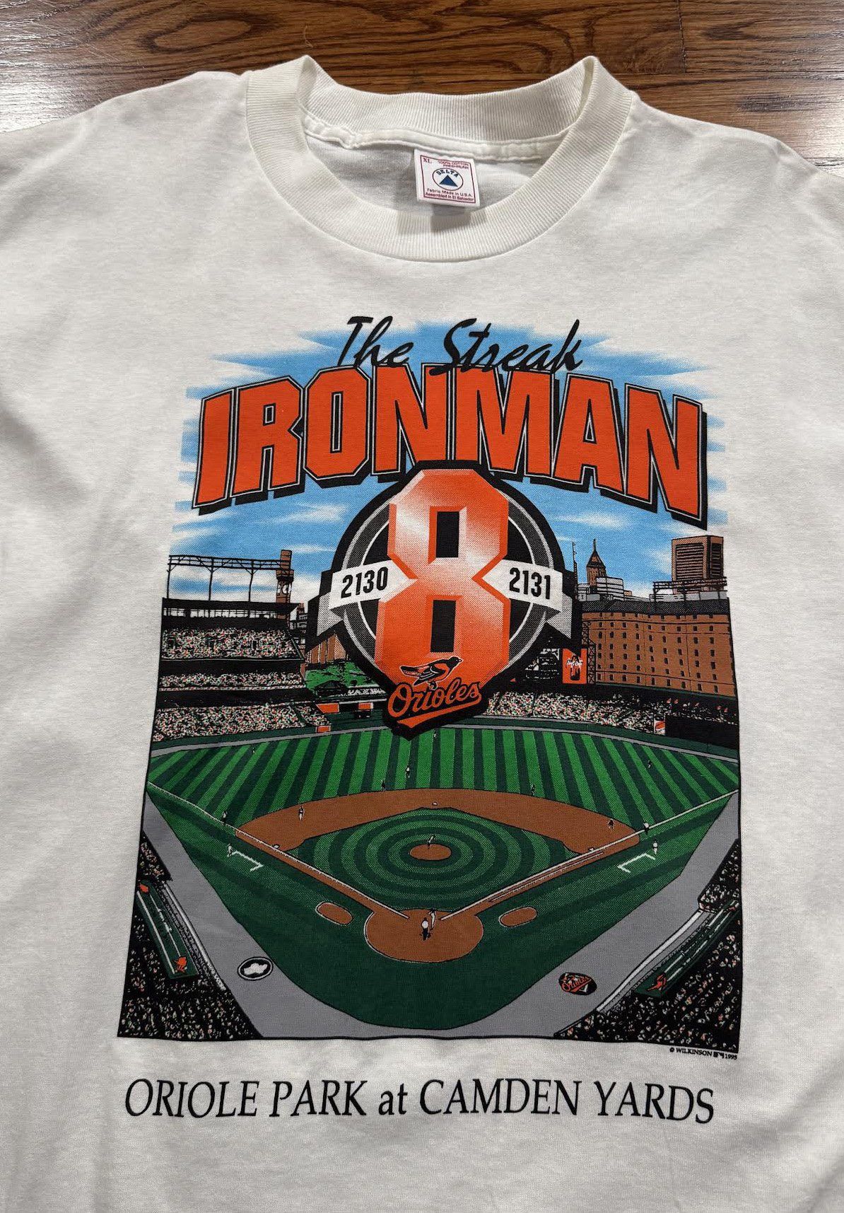 Vintage Vintage Baltimore Orioles Cal Ripken Jr The Streak Size XL Size US XL / EU 56 / 4 - 2 Thumbnail