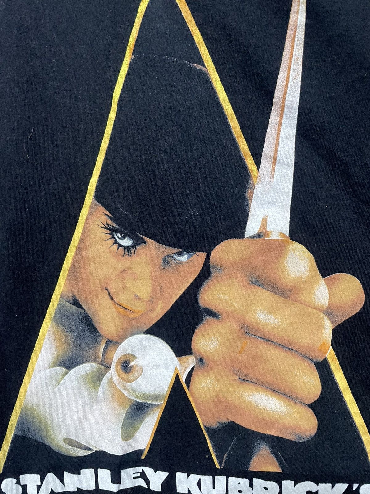 Vintage Vintage Clockwork Orange Stanley Kubrick Movie T-Shirt Size US M / EU 48-50 / 2 - 3 Thumbnail