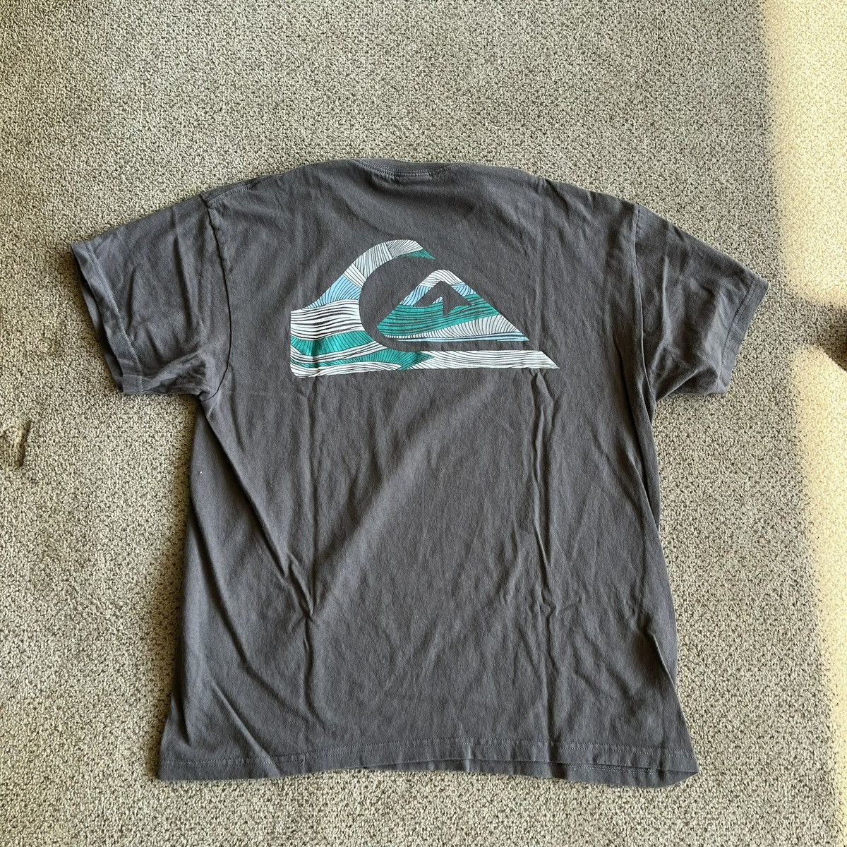 Quicksilver Vintage Y2K Men’s Quicksilver Big Logo Tee Shirt Size US M / EU 48-50 / 2 - 1 Thumbnail